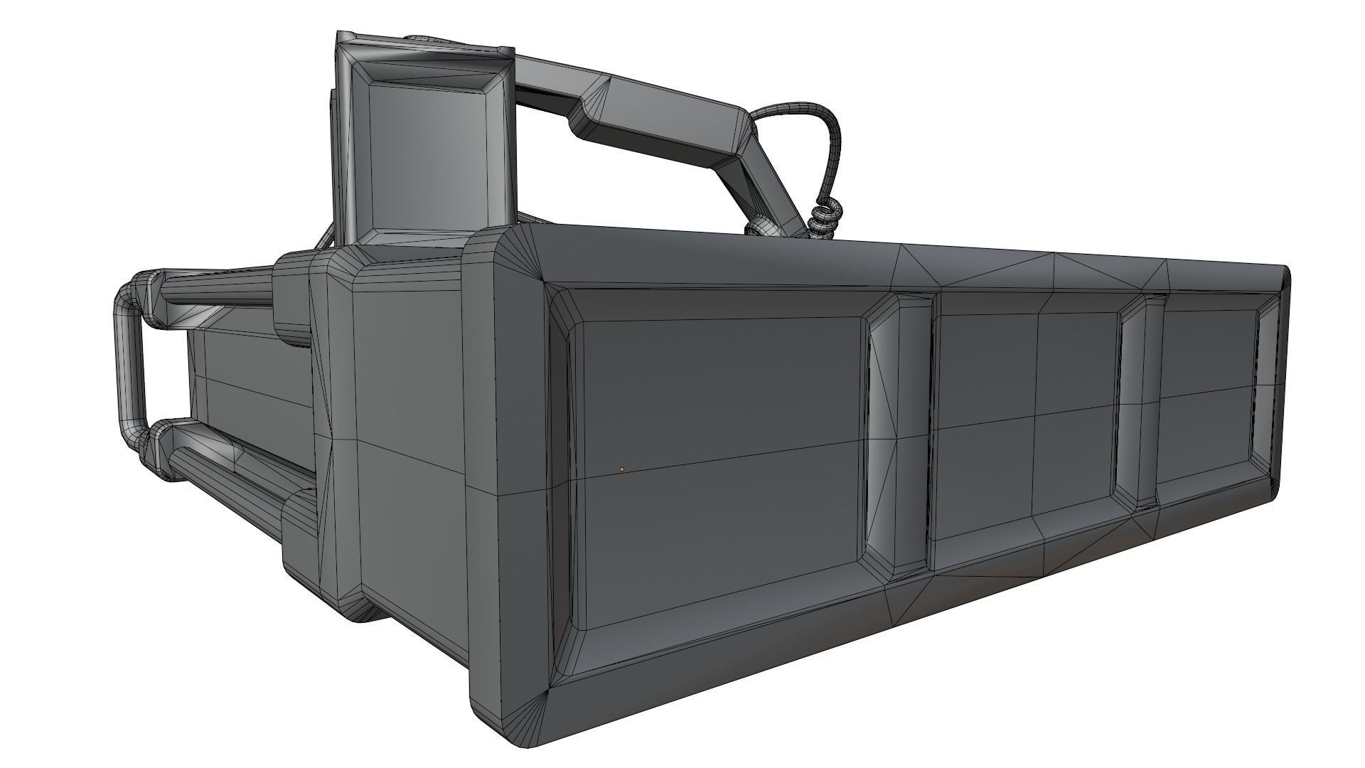 Military Radio 3D model_13