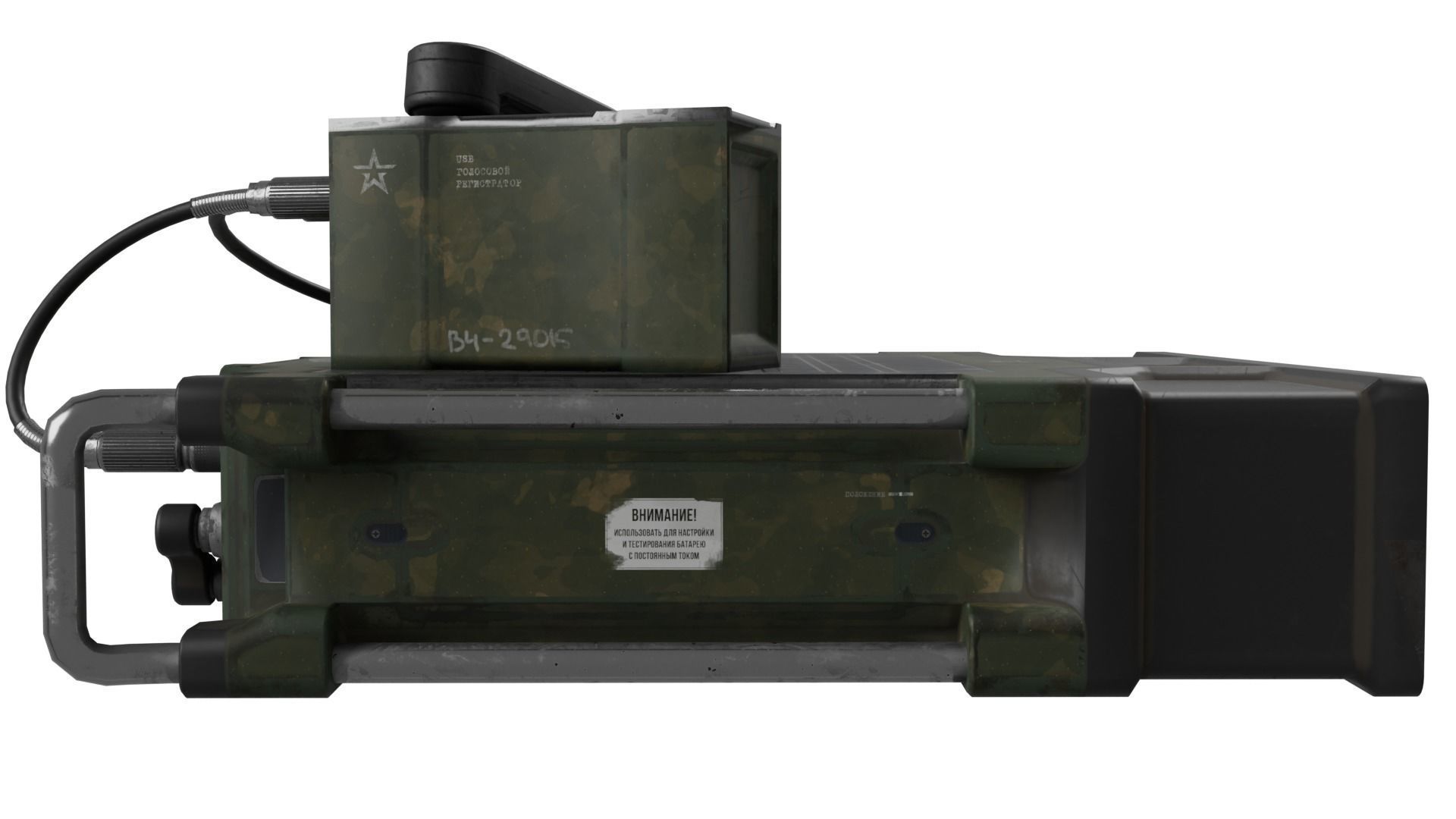 Military Radio 3D model_3