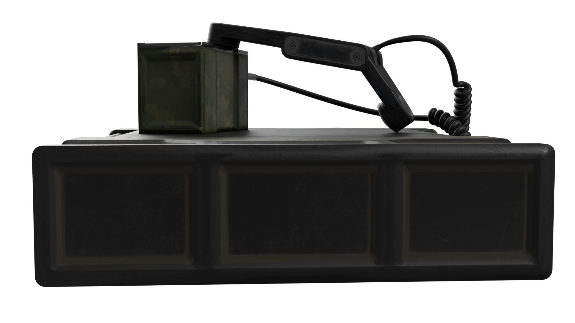 Military Radio 3D model_5