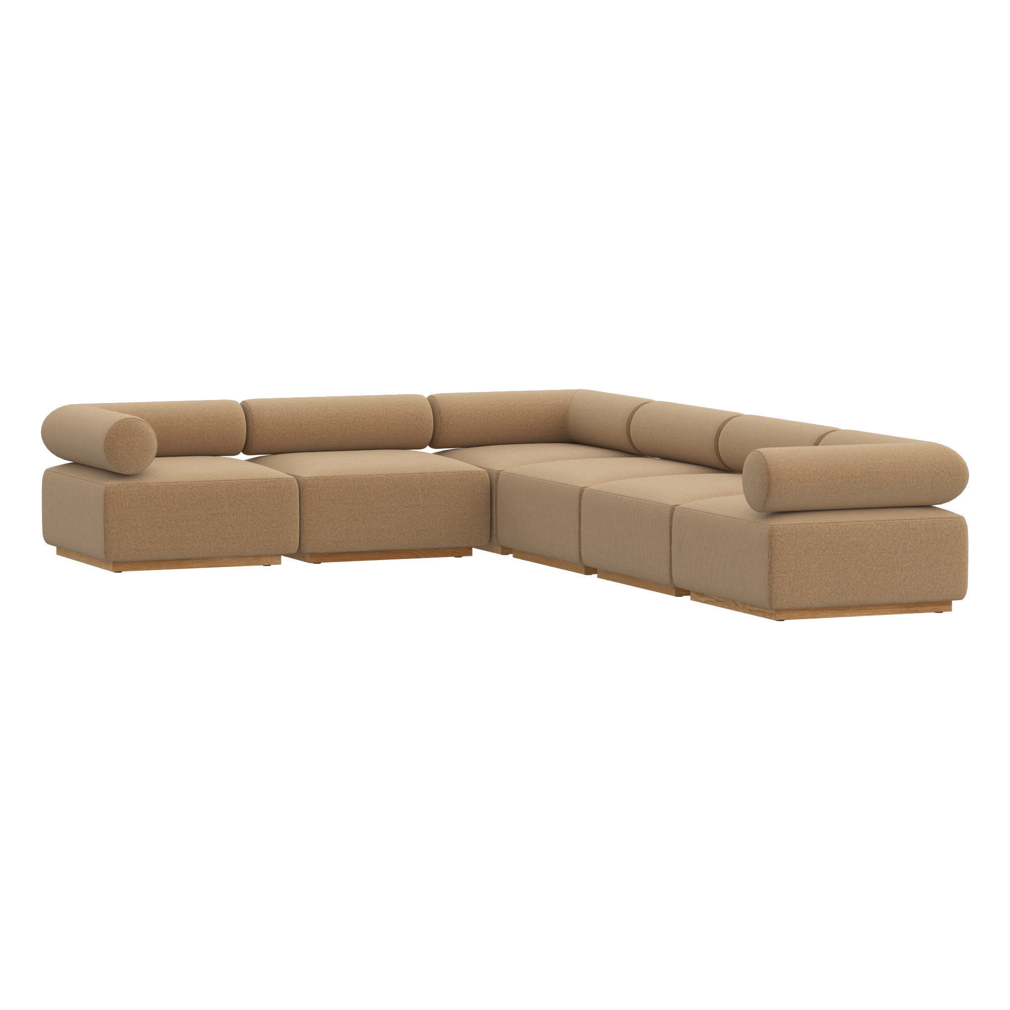 CELLINA MODULAR CUSTOMIZABLE SECTIONAL 3D model_4