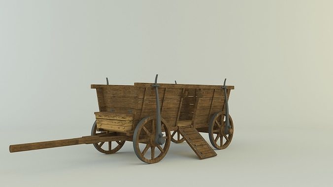 Hussites war wagon 3D model
