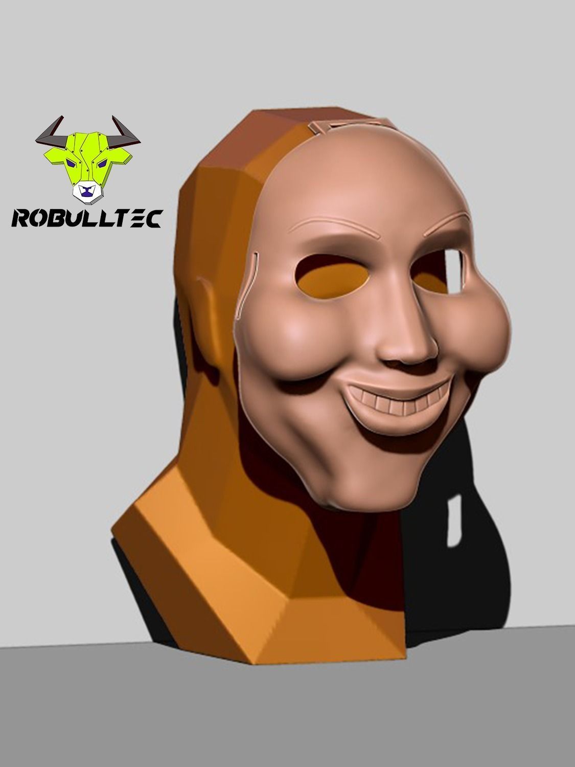 THE PURGE MASK V2 3D print model_1