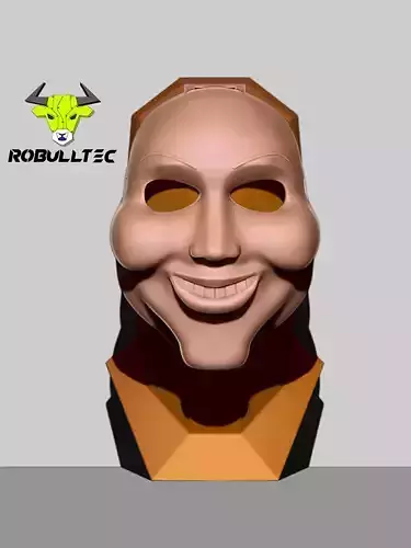 THE PURGE MASK V2 3D print model