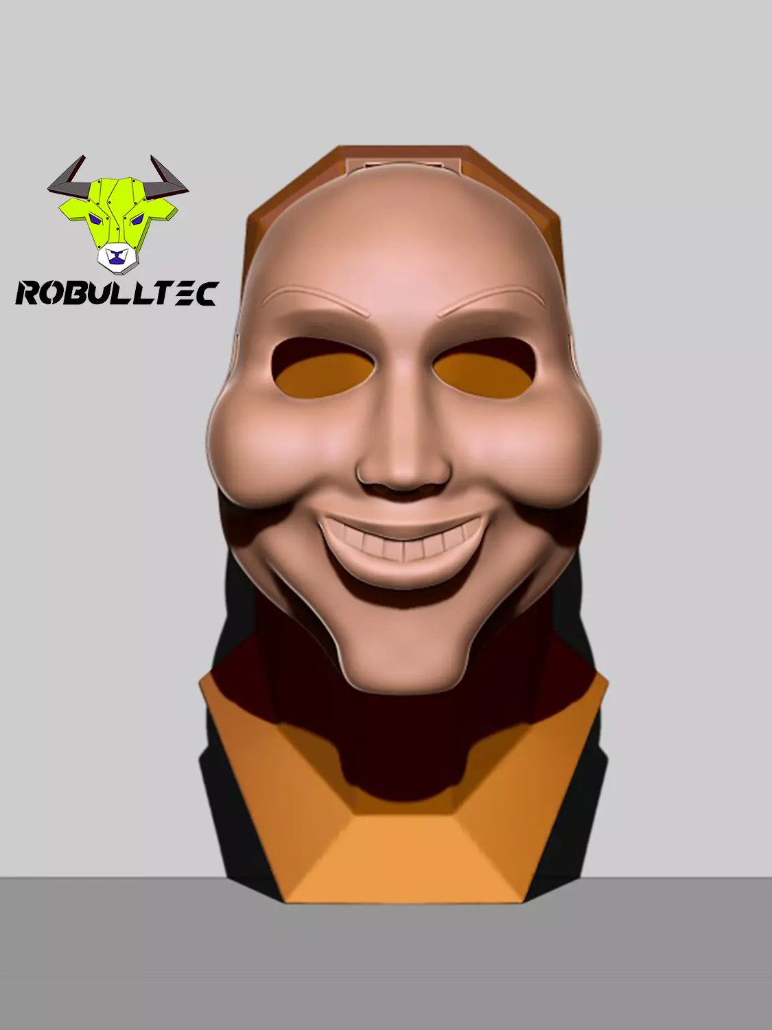 THE PURGE MASK V2 3D print model_0