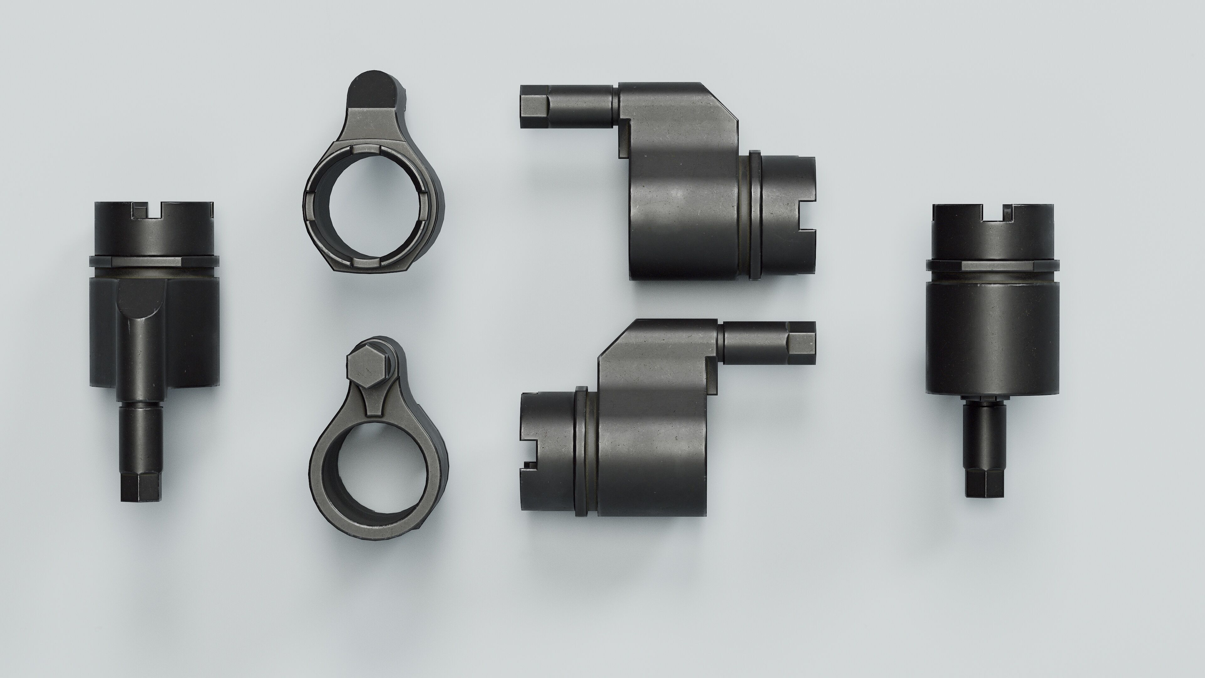 SR-15 - Replica Low-poly 3D model_29