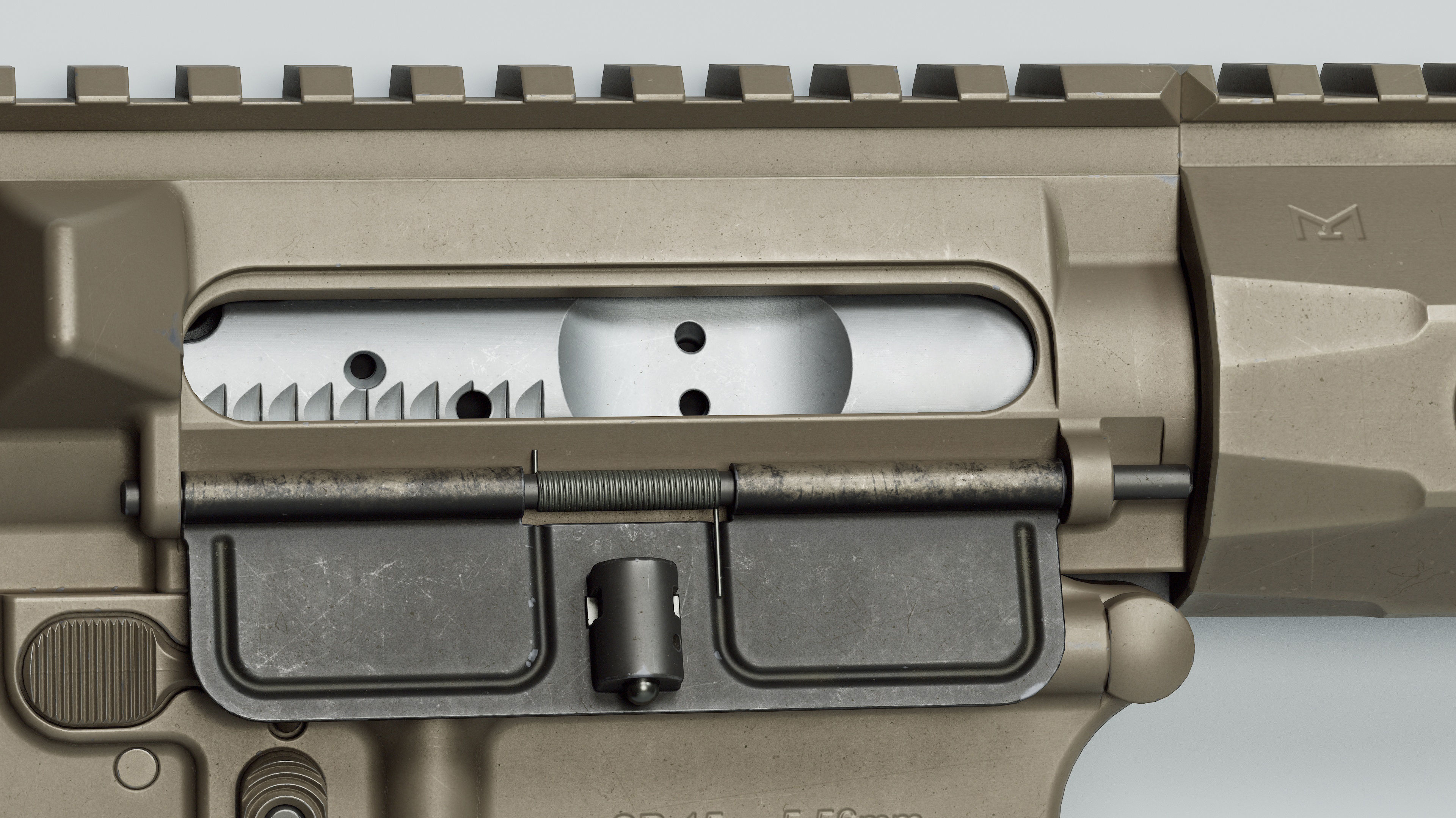 SR-15 - Replica Low-poly 3D model_48