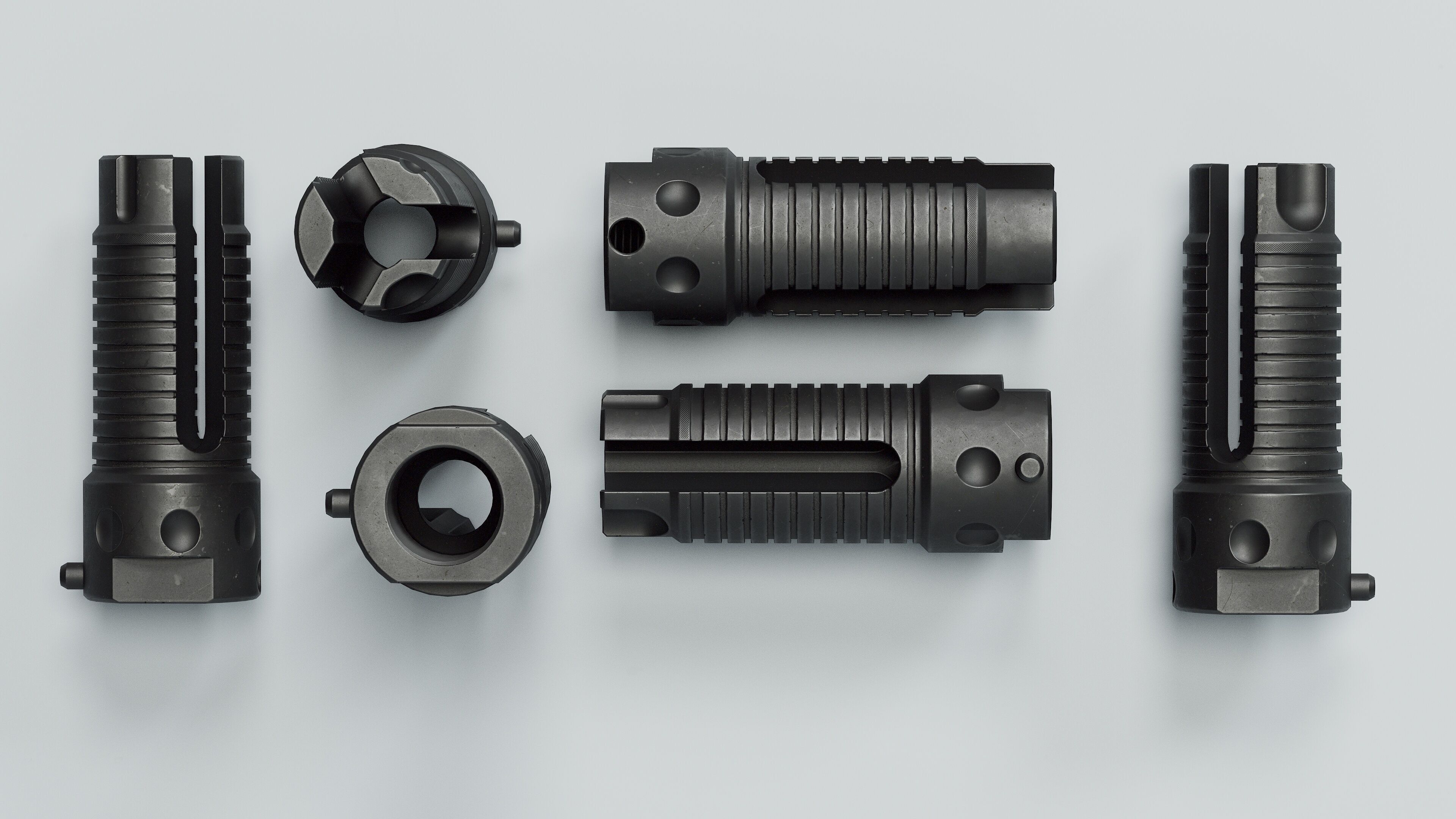 SR-15 - Replica Low-poly 3D model_28