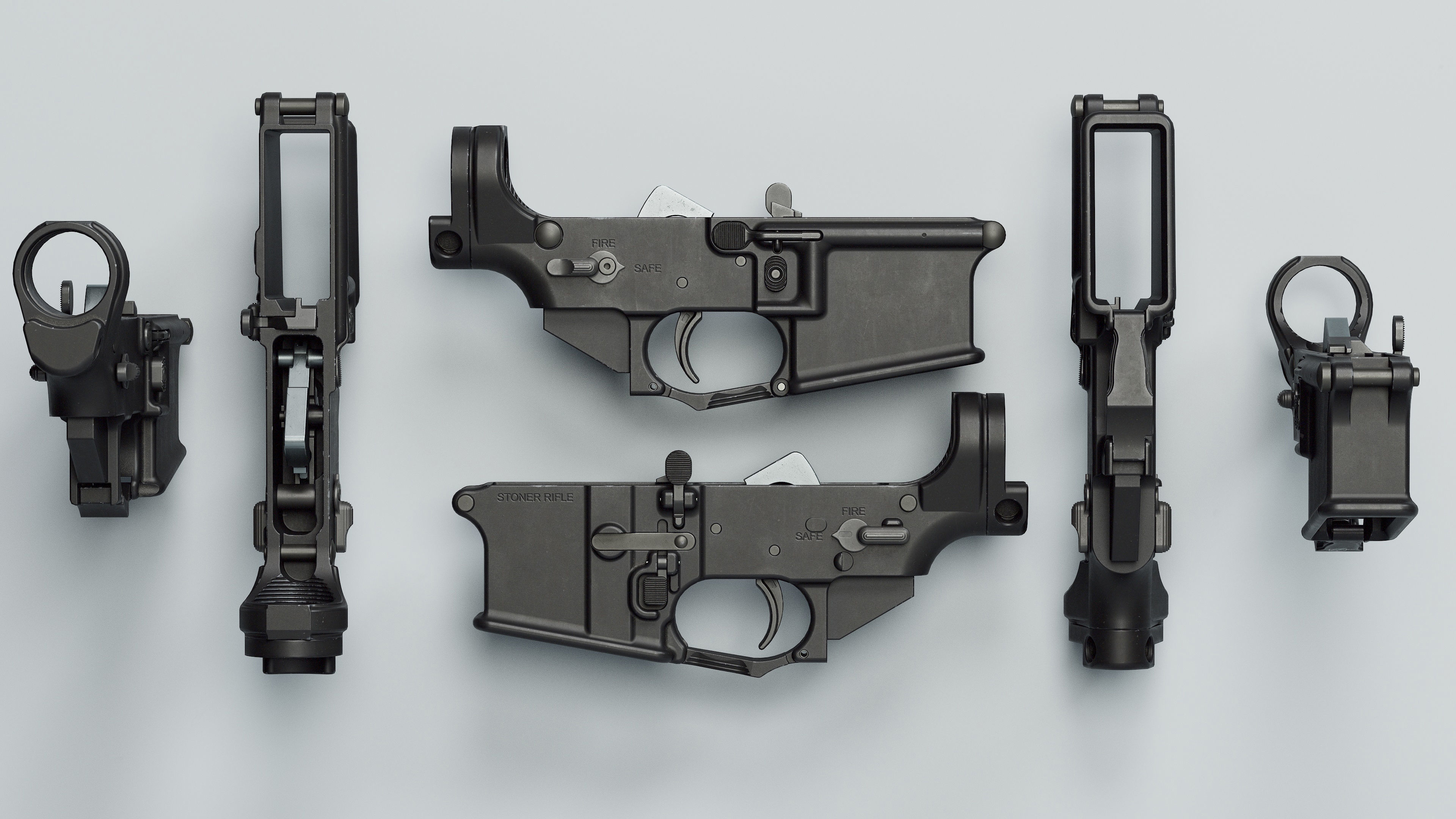 SR-15 - Replica Low-poly 3D model_21