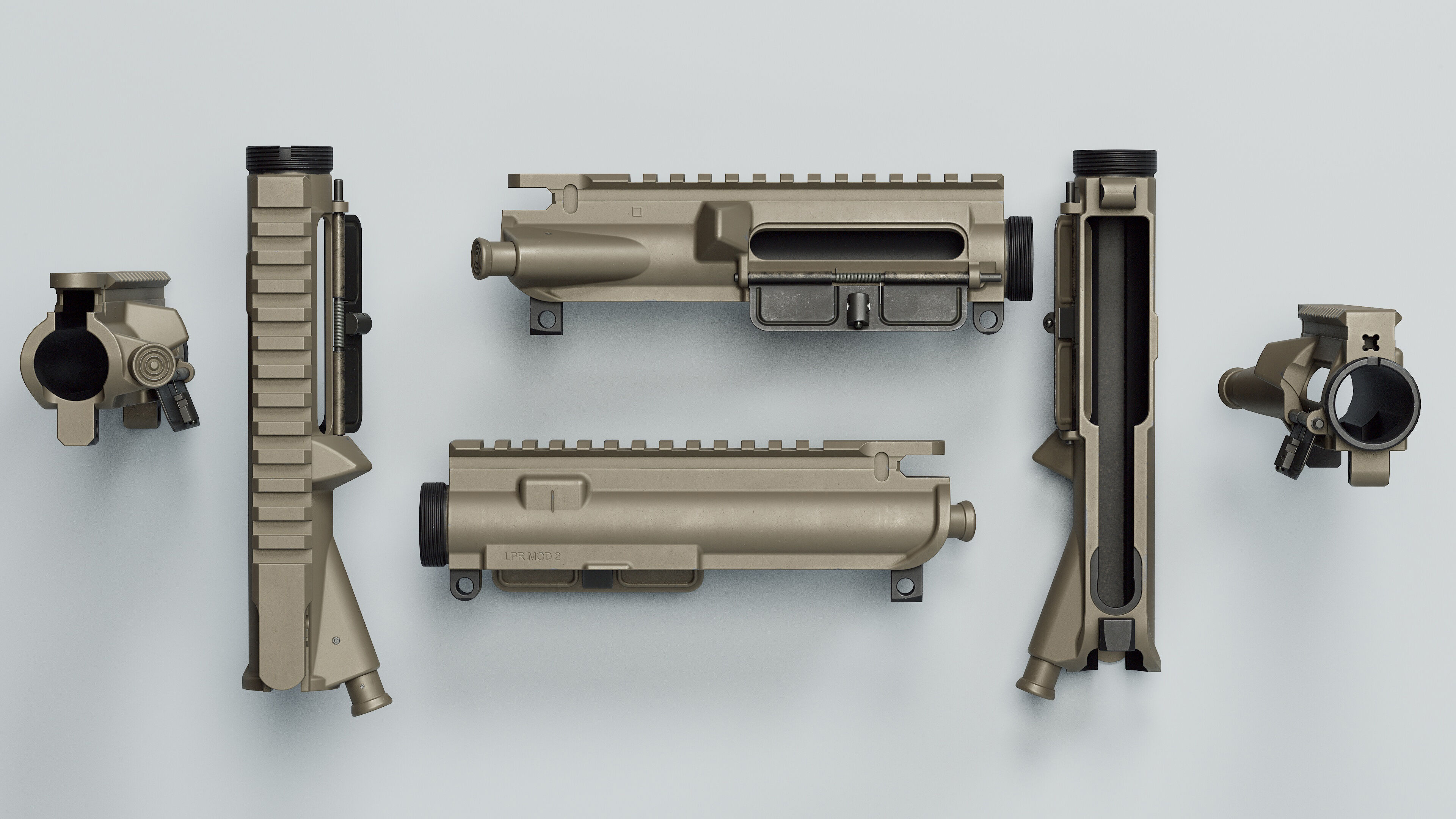 SR-15 - Replica Low-poly 3D model_24