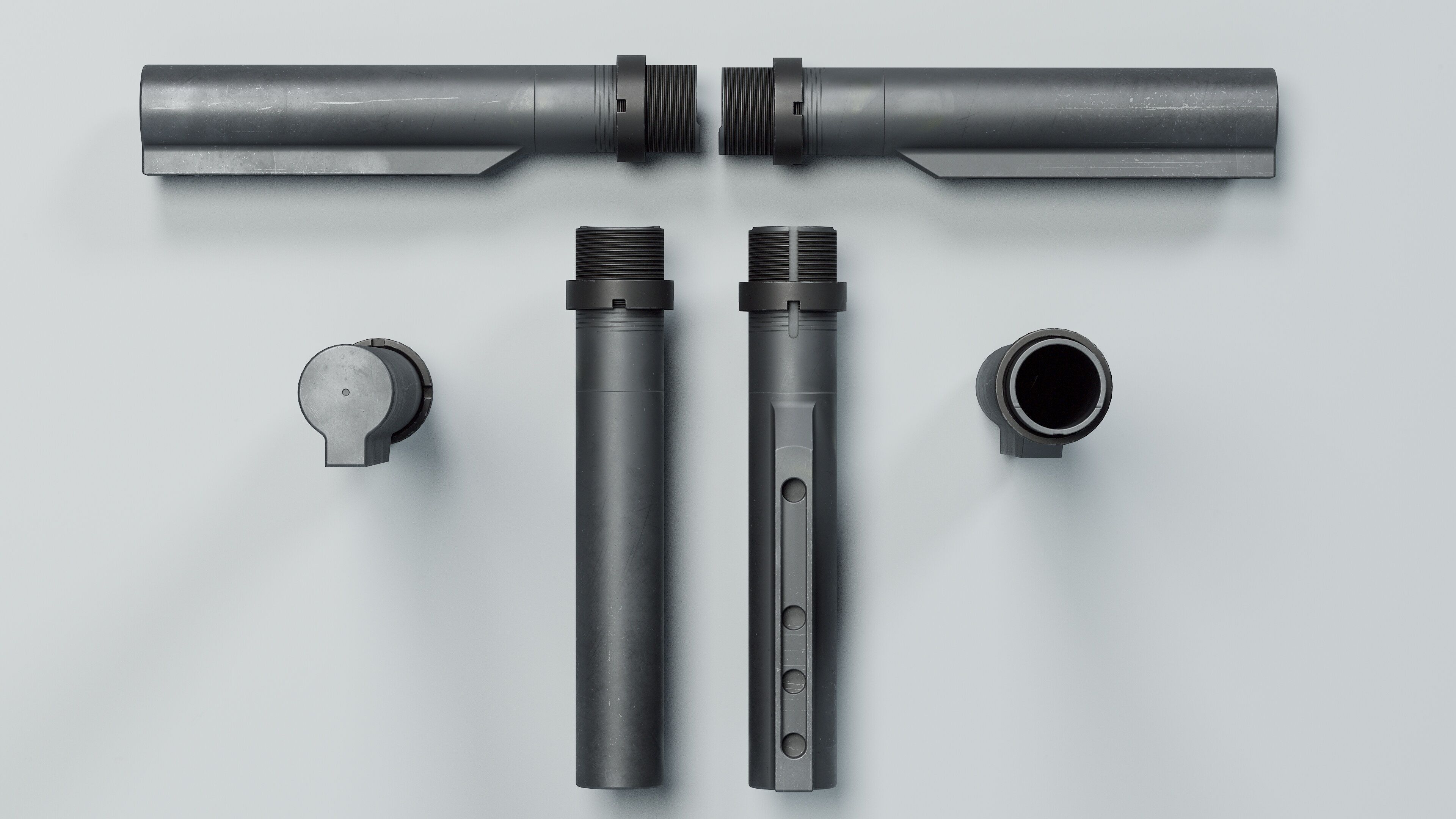 SR-15 - Replica Low-poly 3D model_34