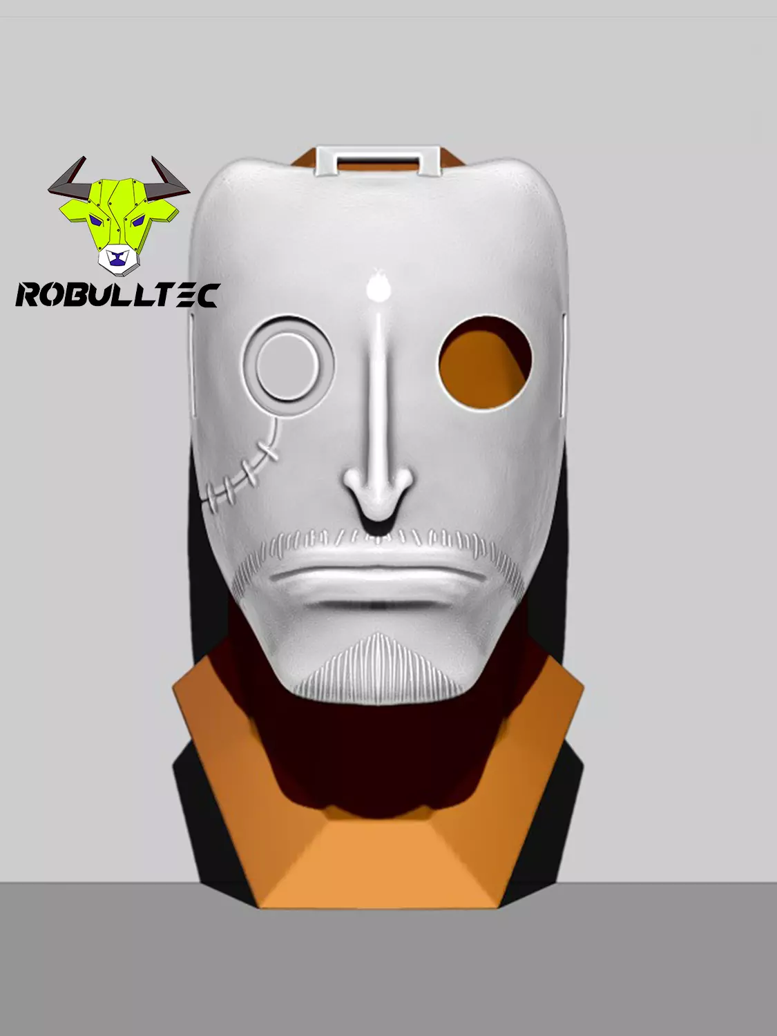 GUERNICA MASK 3D print model_0