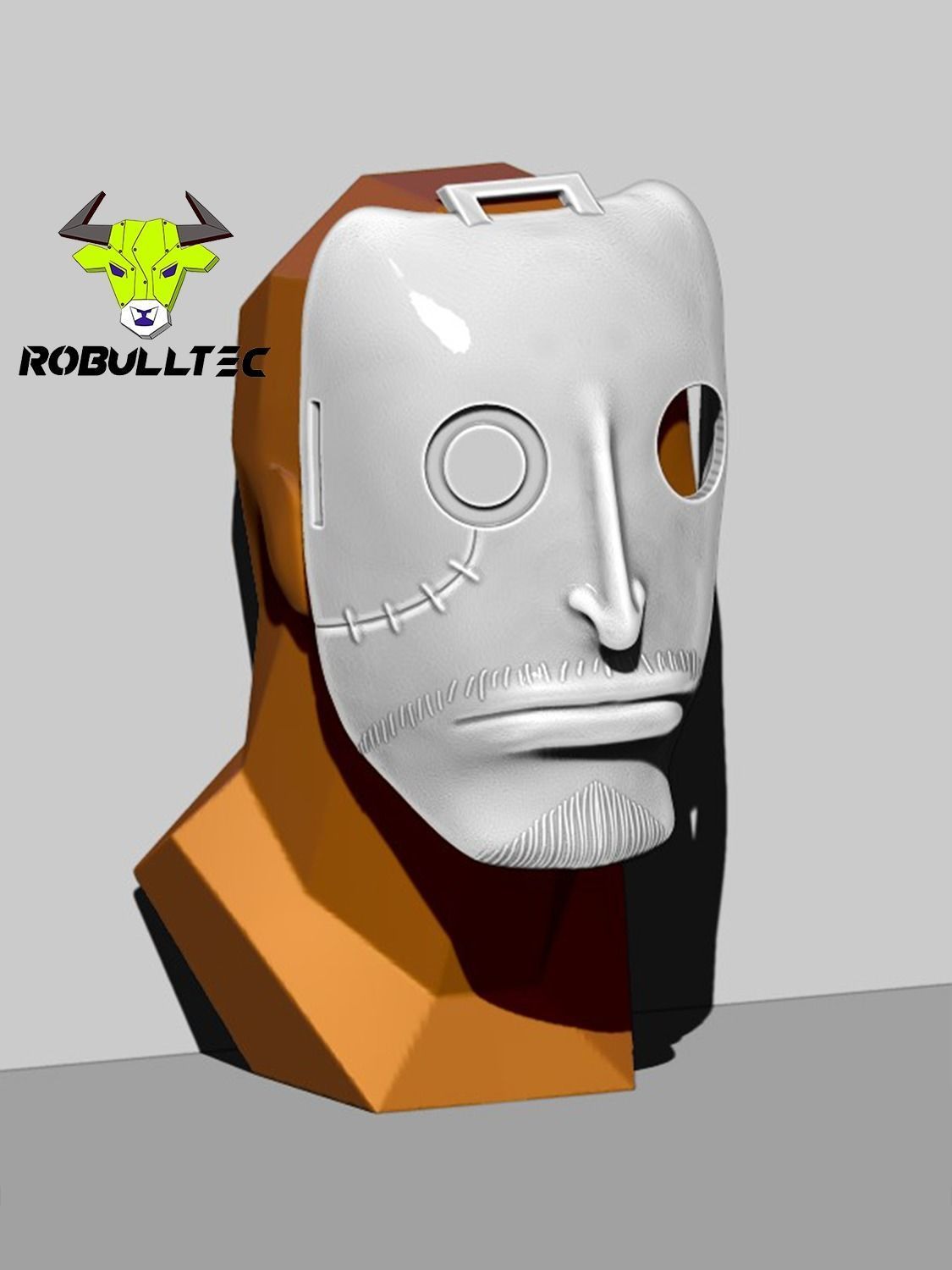 GUERNICA MASK 3D print model_1