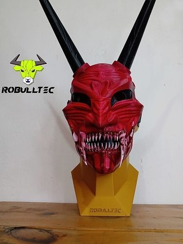 DEMON MASK V3 3D print model