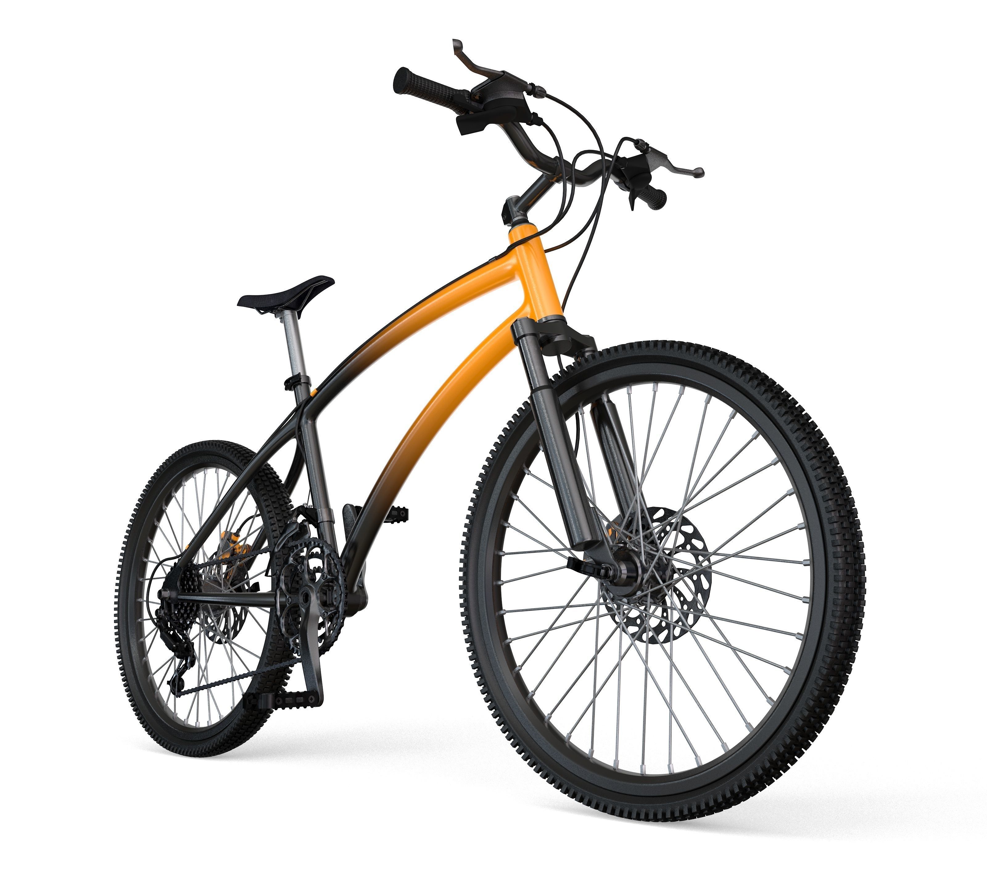 Bike Bicycle 3D model_6