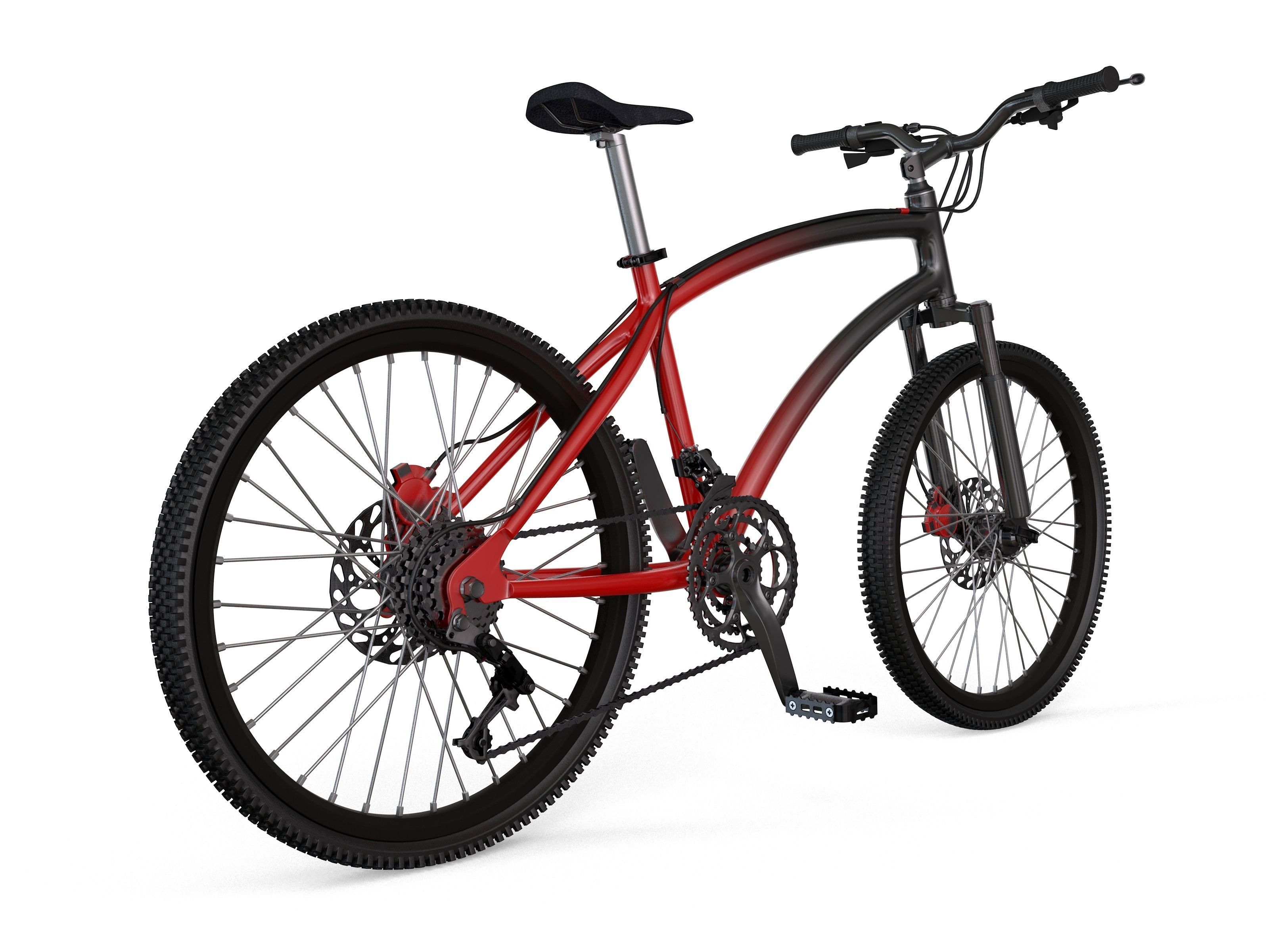 Bike Bicycle 3D model_5