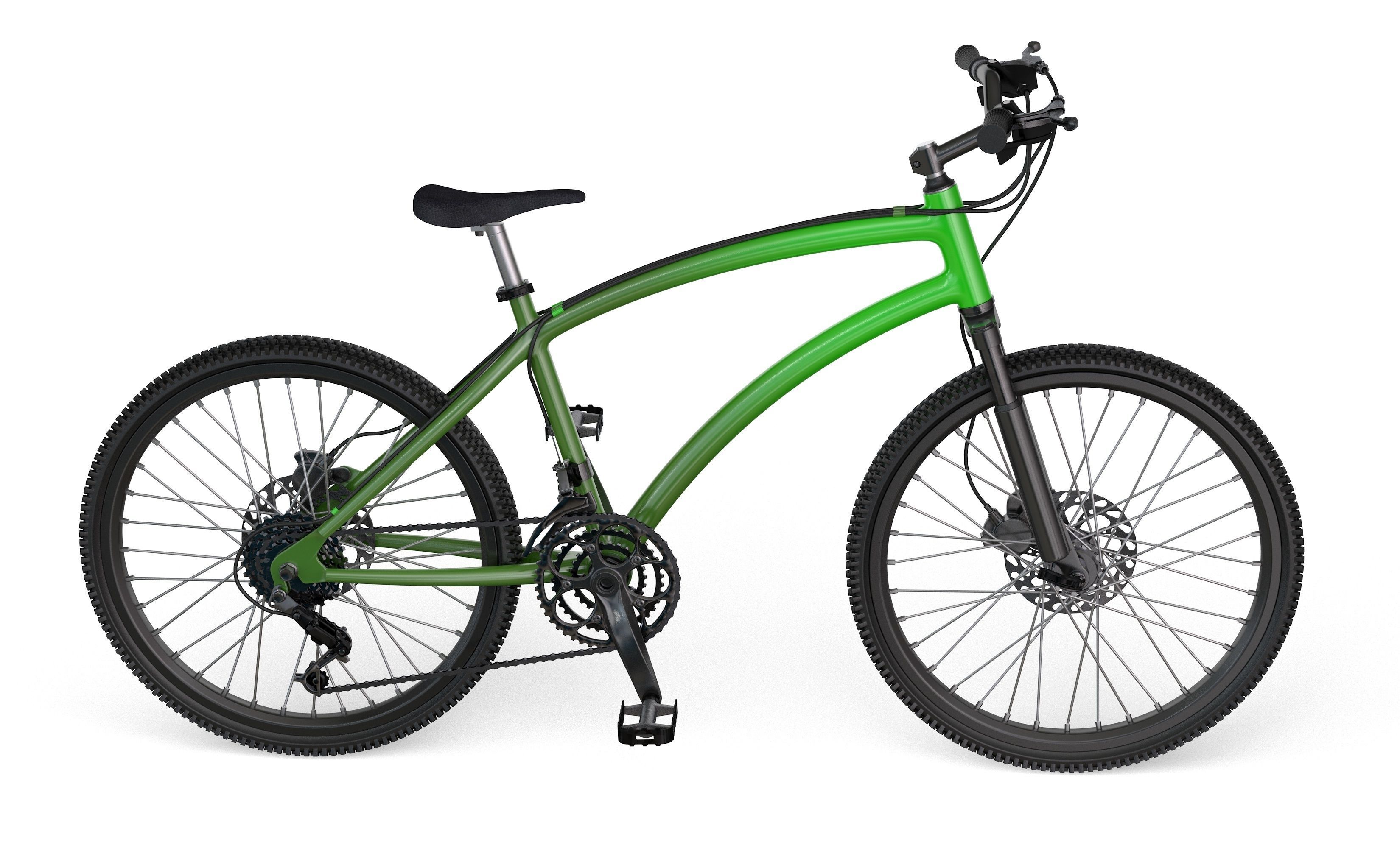 Bike Bicycle 3D model_4