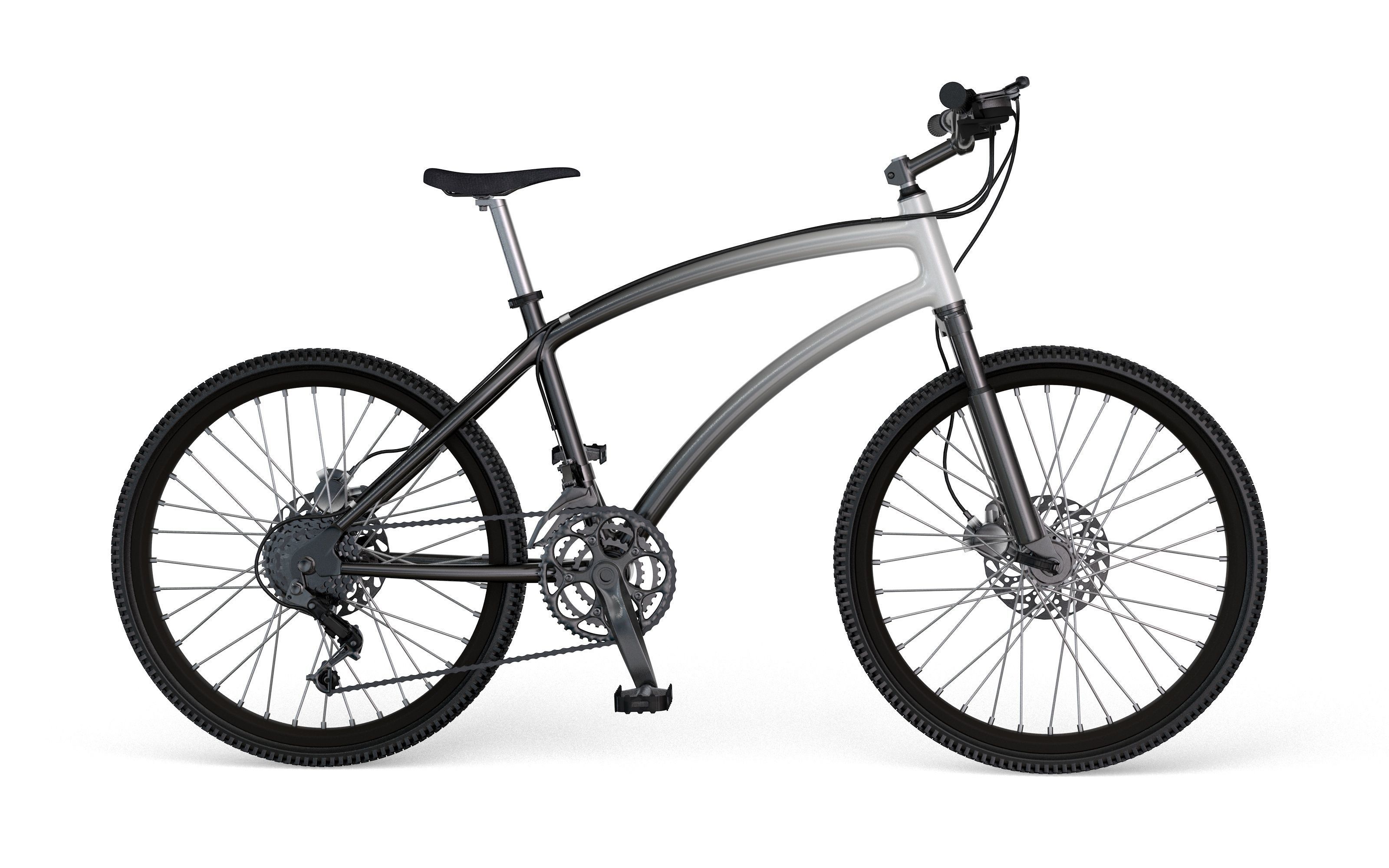 Bike Bicycle 3D model_2