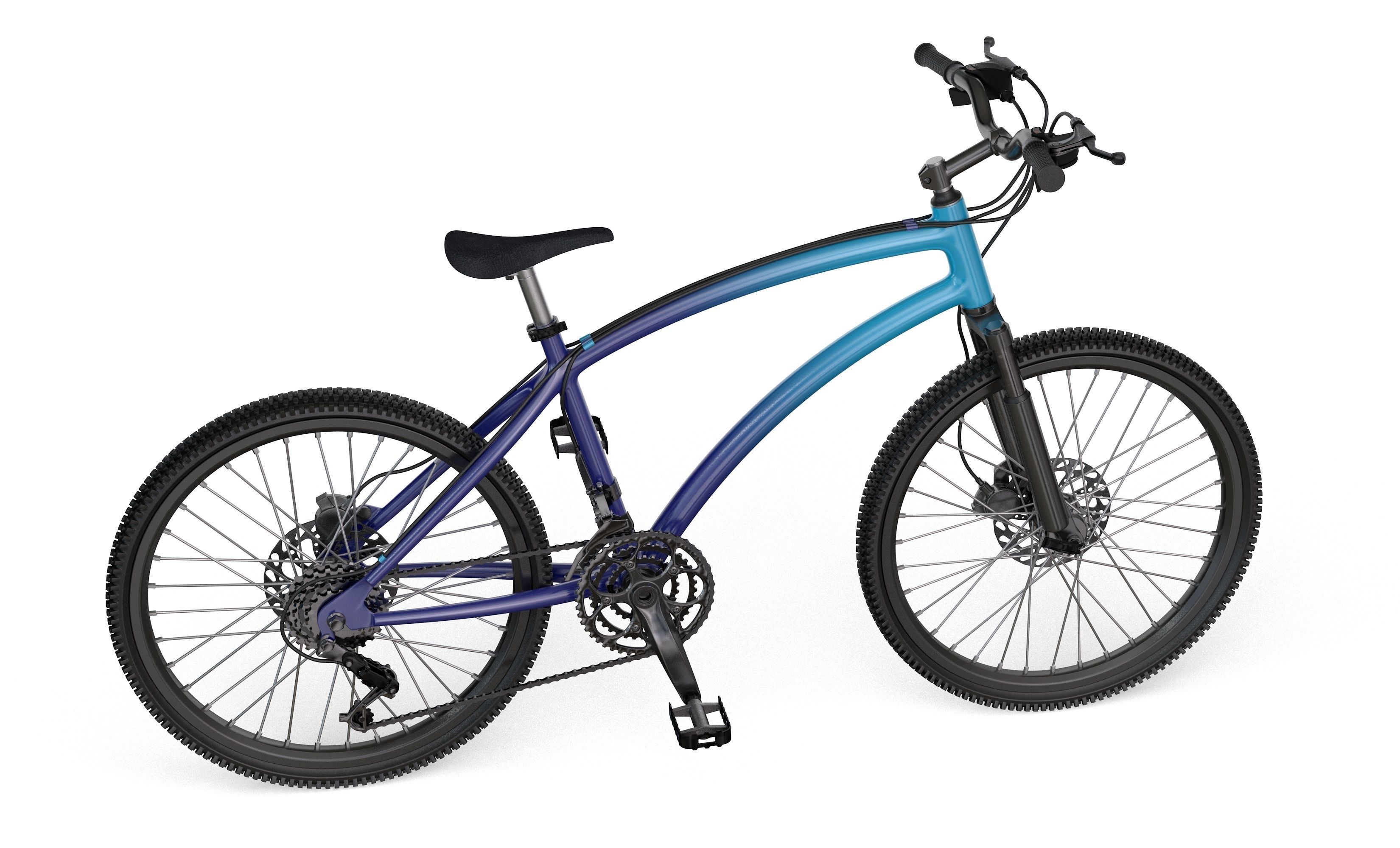 Bike Bicycle 3D model_8