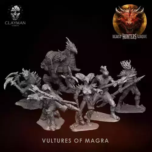 Vultures of Magra - 32mm - 75mm