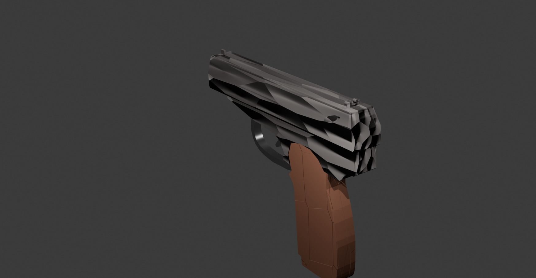 Pistol 3D model_4