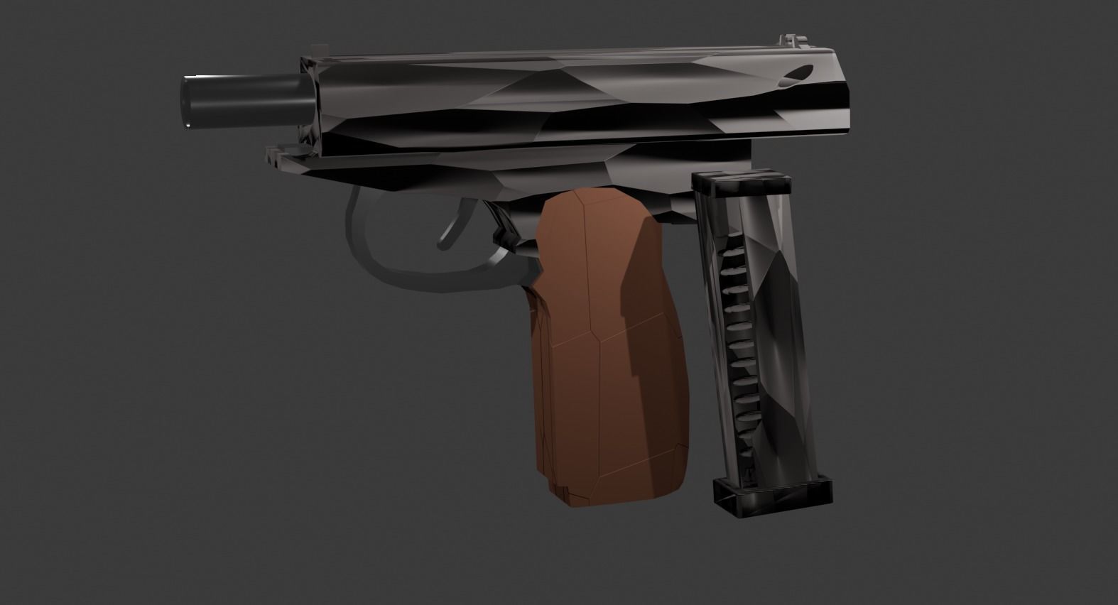 Pistol 3D model_1