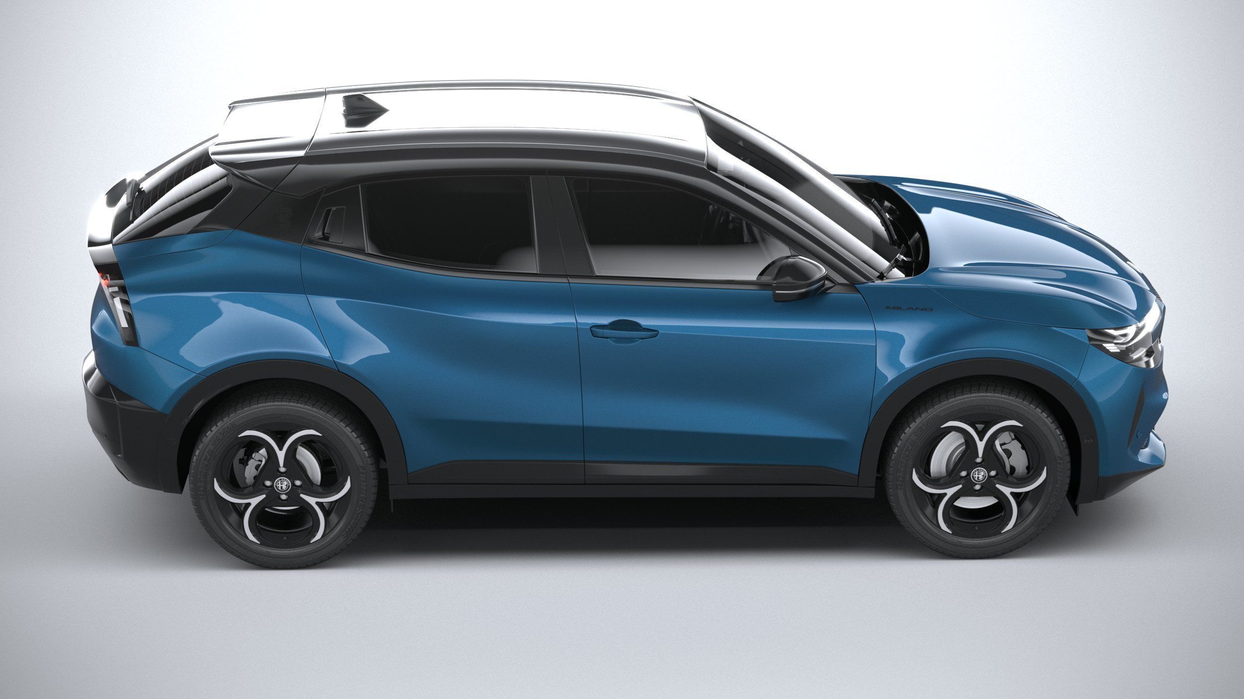 Alfa Romeo Junior - Milano Hybrid 2025 3D model_11