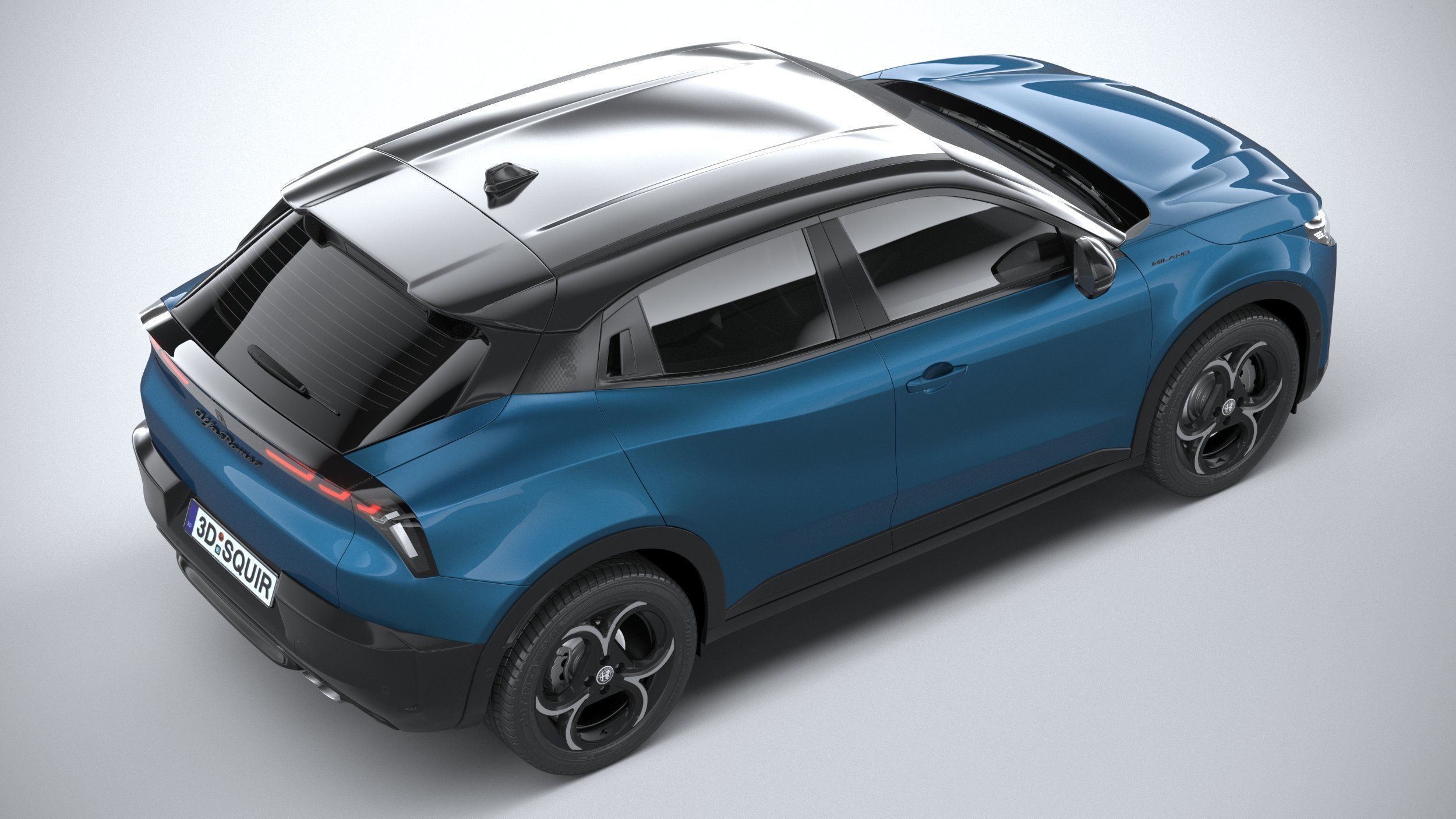 Alfa Romeo Junior - Milano Hybrid 2025 3D model_10