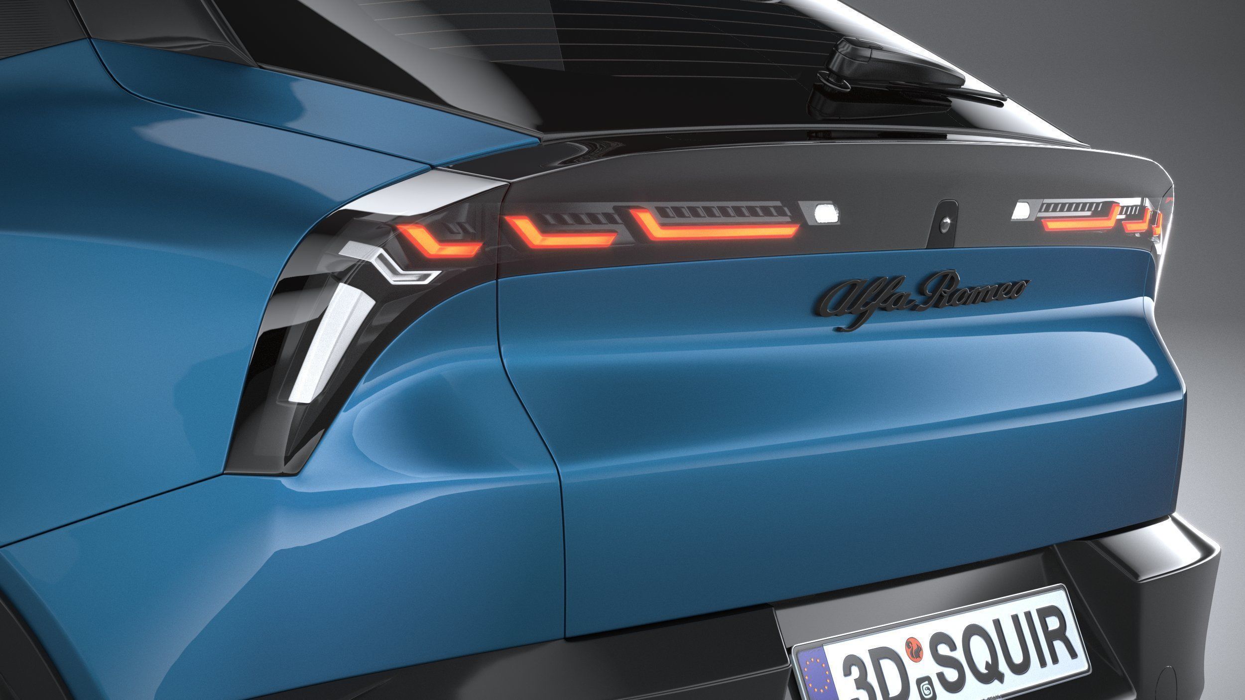 Alfa Romeo Junior - Milano Hybrid 2025 3D model_15