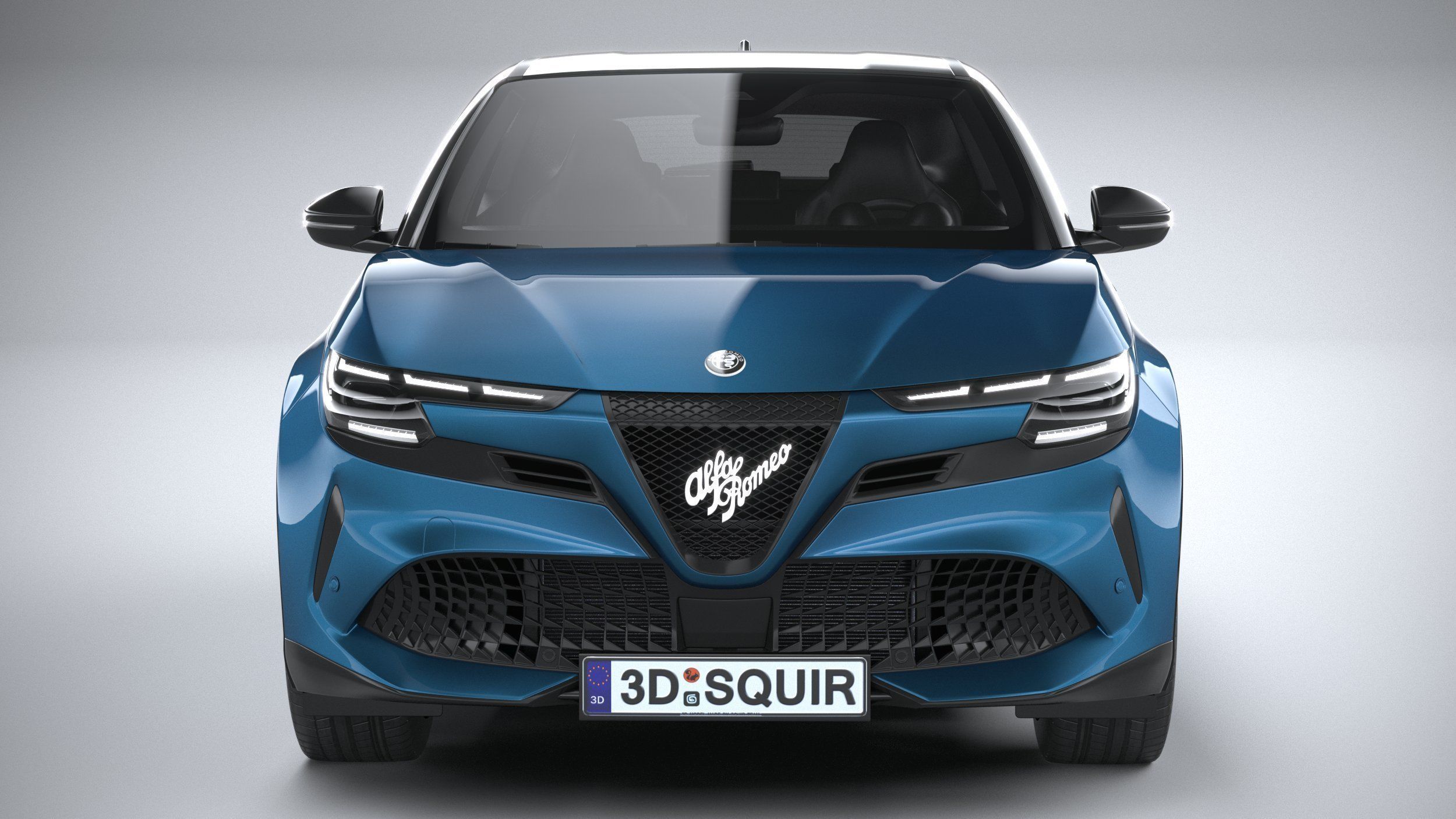 Alfa Romeo Junior - Milano Hybrid 2025 3D model_13