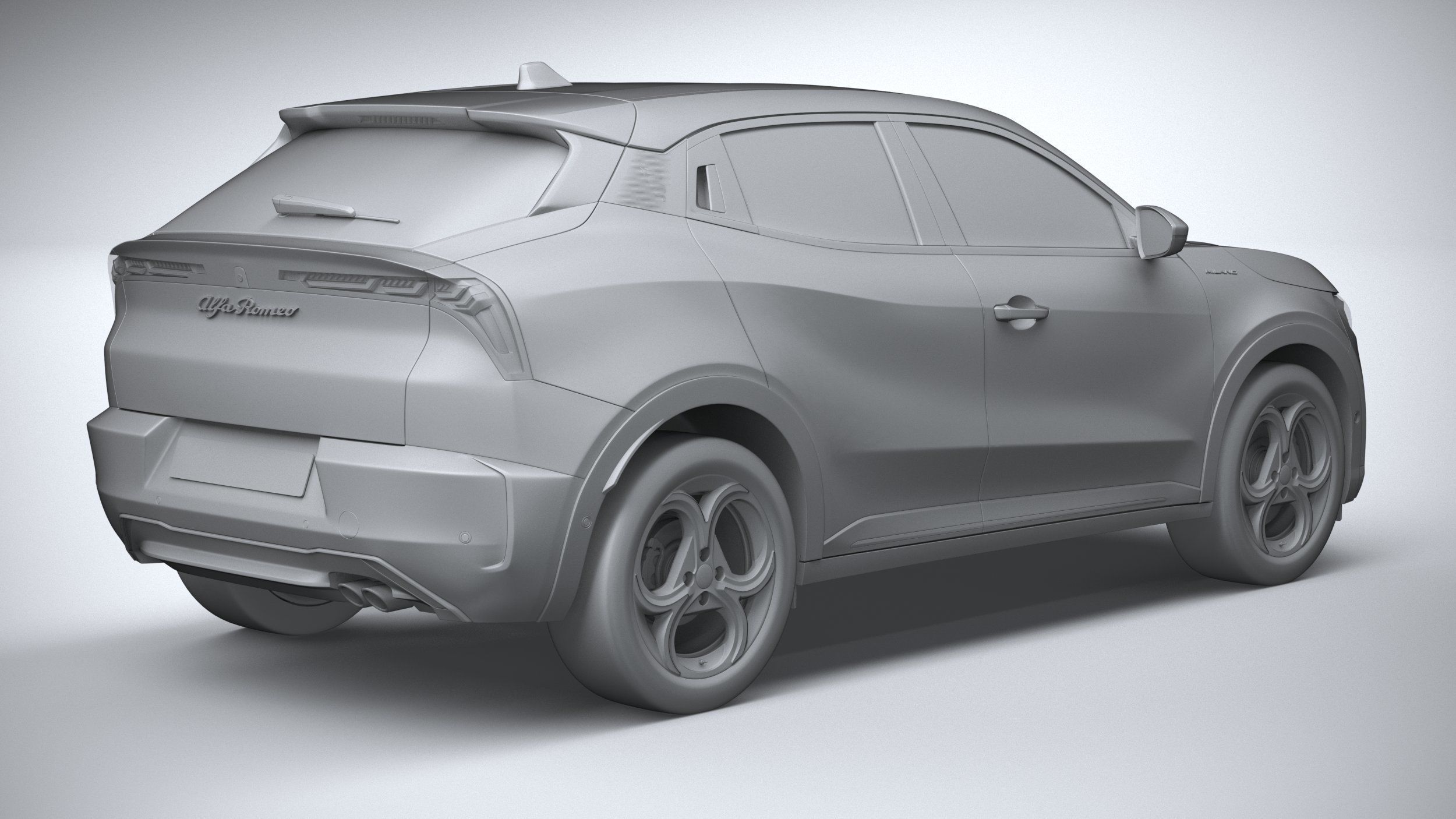 Alfa Romeo Junior - Milano Hybrid 2025 3D model_25