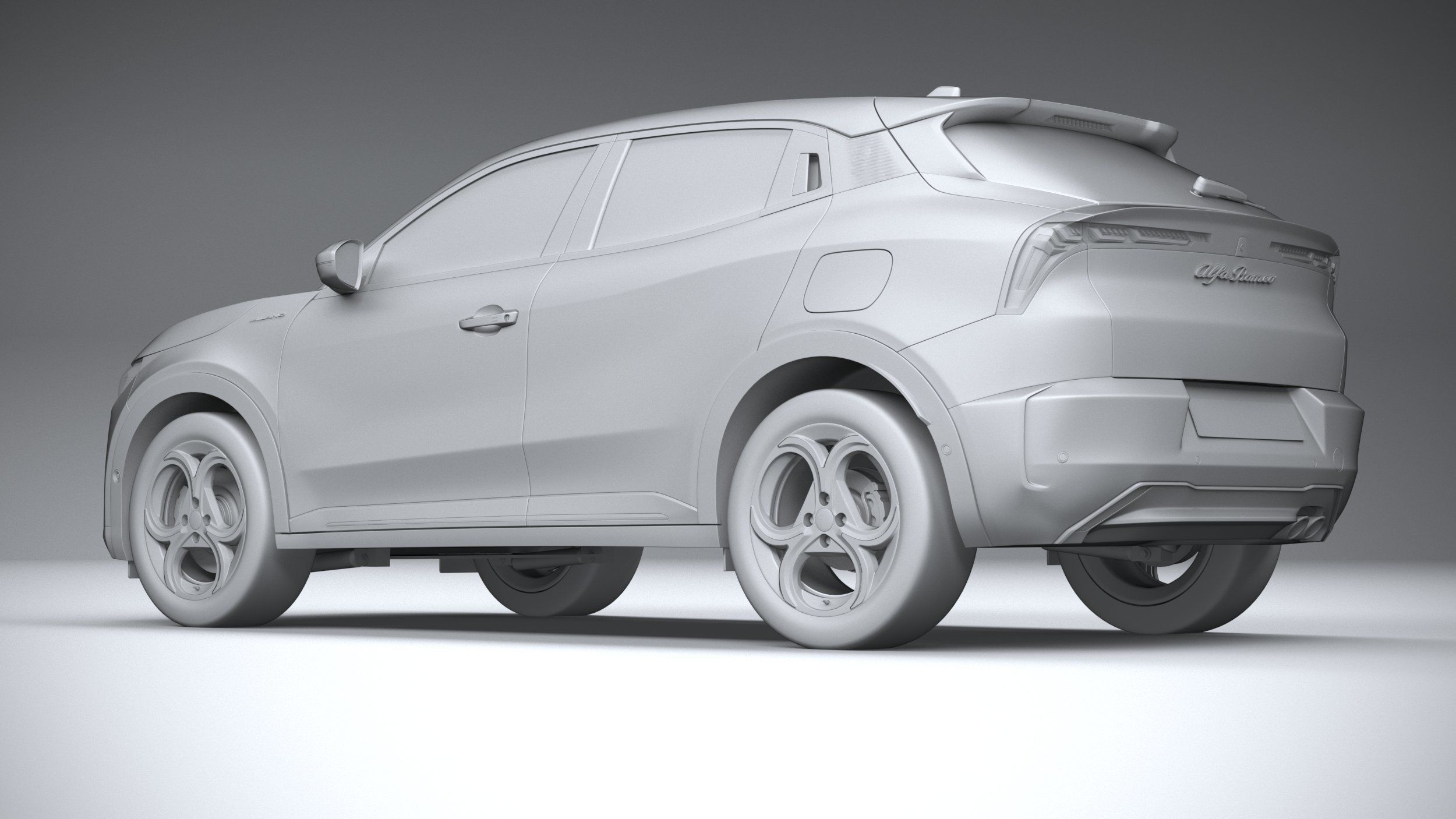 Alfa Romeo Junior - Milano Hybrid 2025 3D model_21