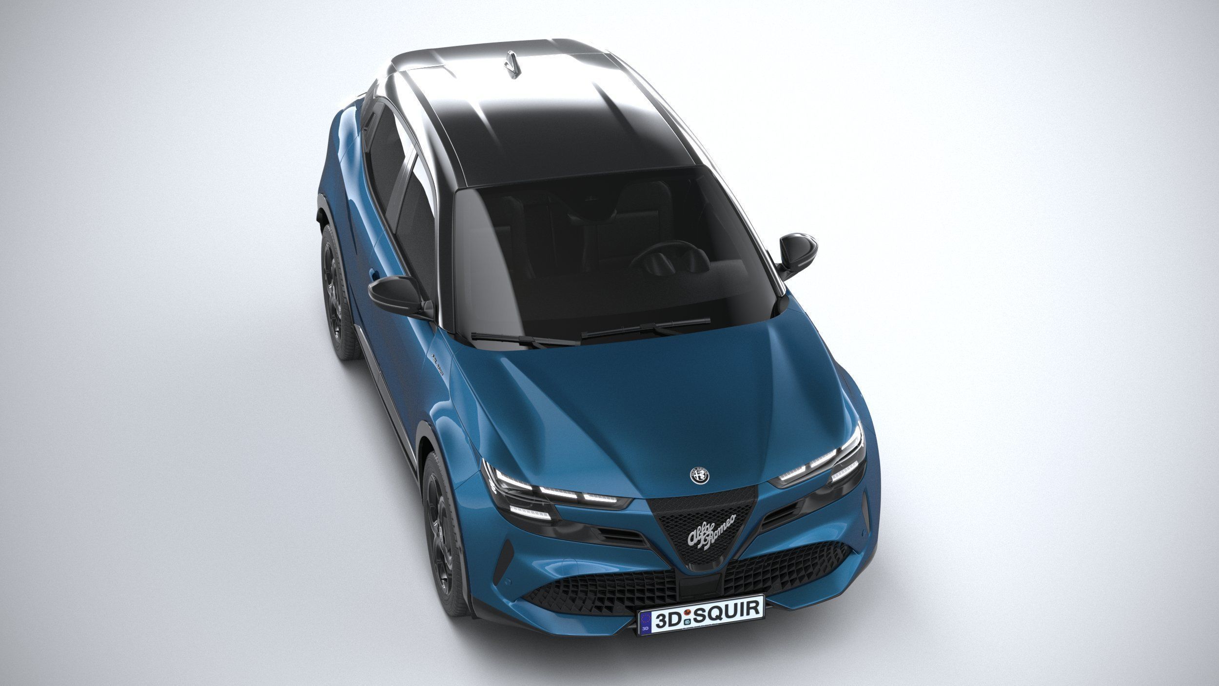 Alfa Romeo Junior - Milano Hybrid 2025 3D model_12