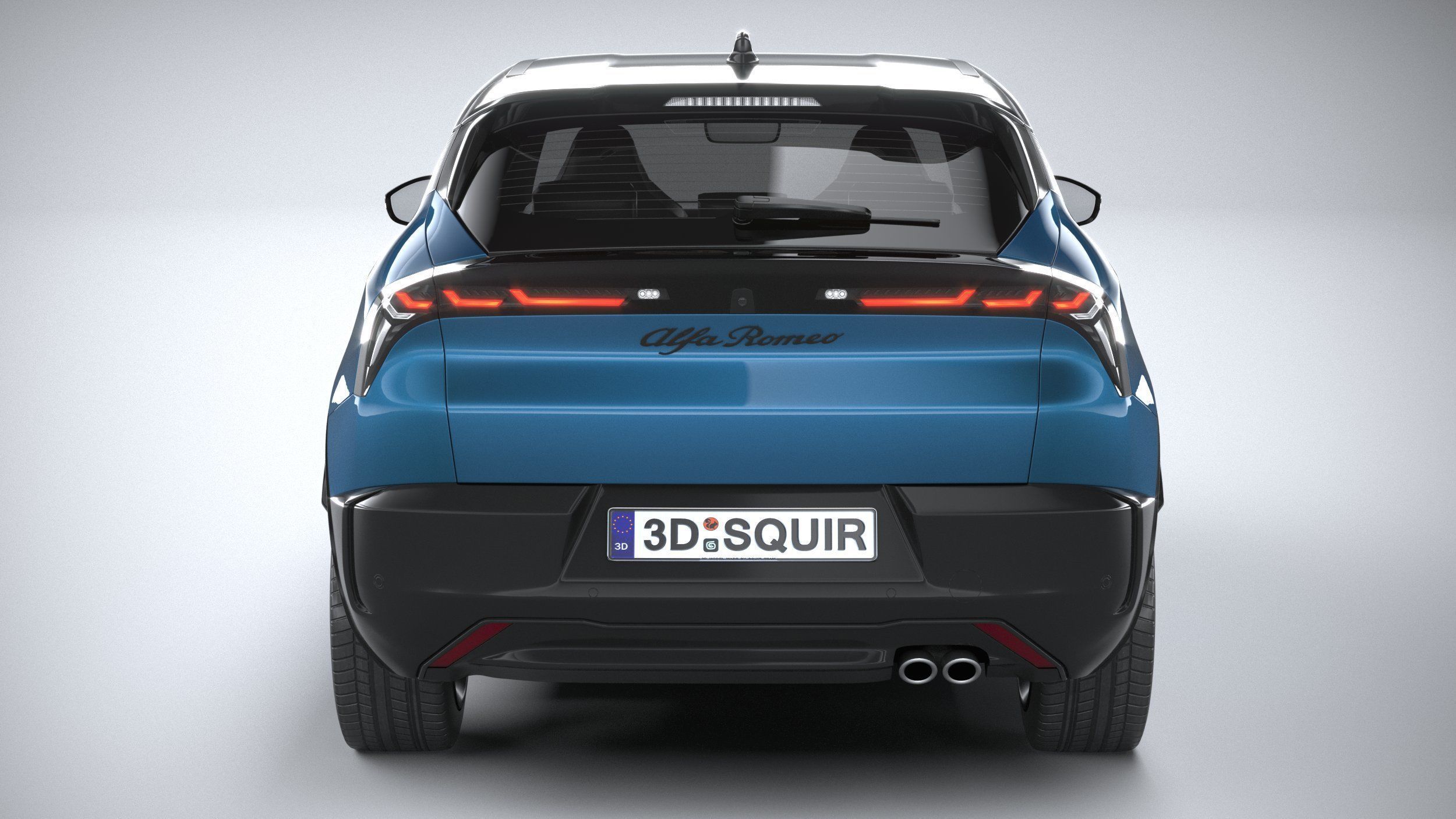 Alfa Romeo Junior - Milano Hybrid 2025 3D model_4