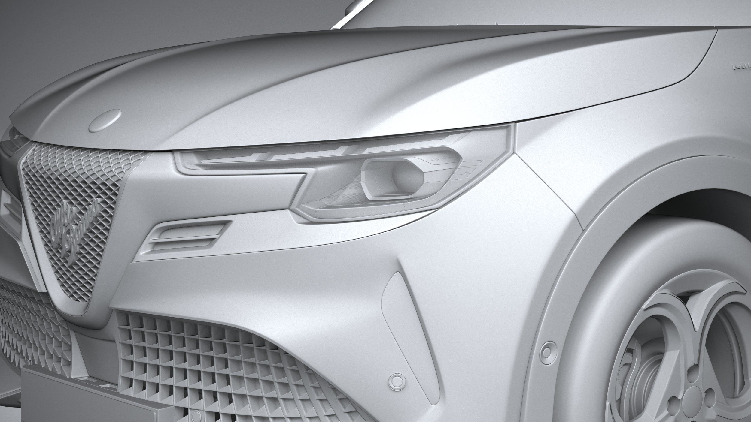 Alfa Romeo Junior - Milano Hybrid 2025 3D model_23