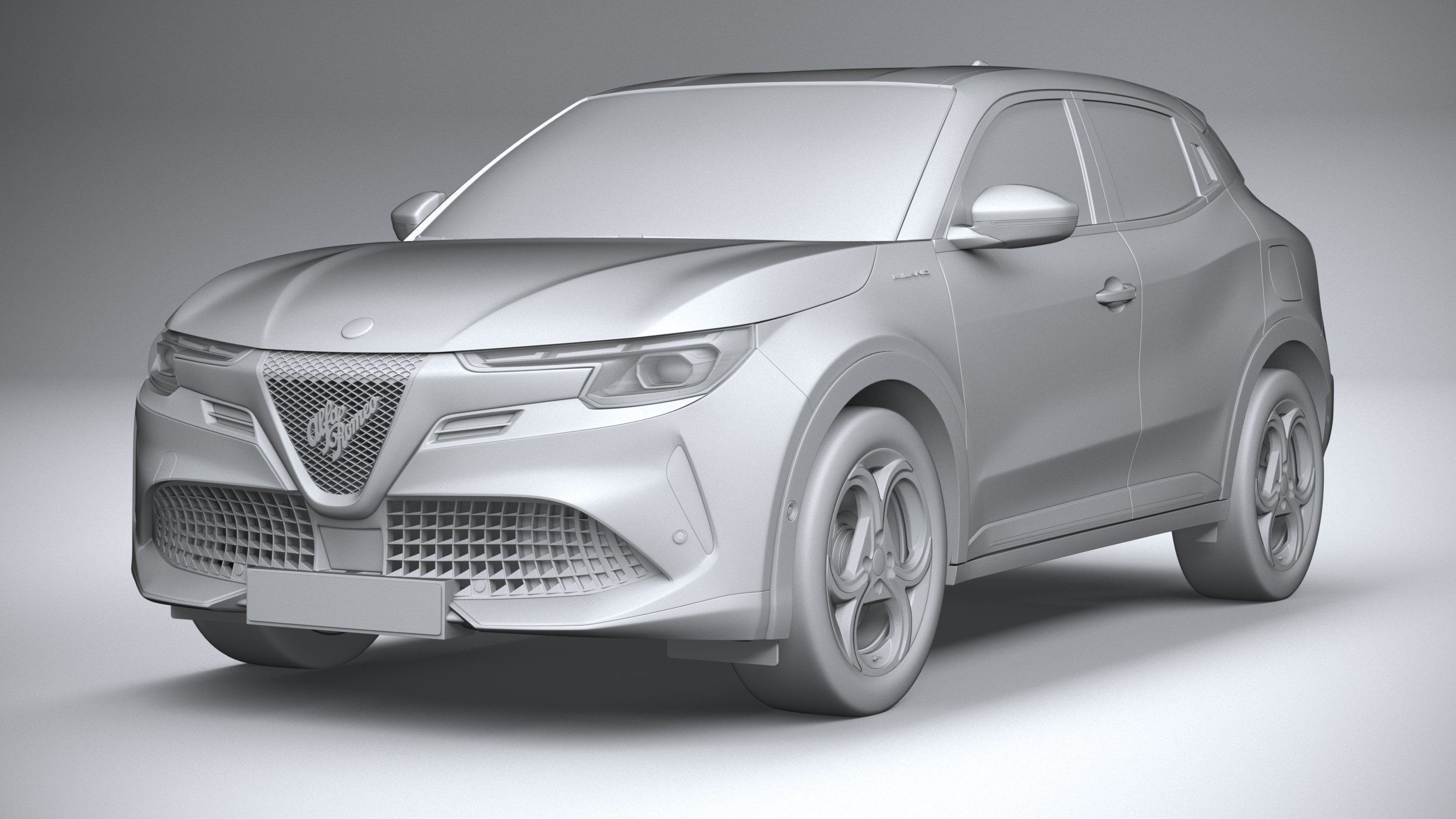 Alfa Romeo Junior - Milano Hybrid 2025 3D model_20