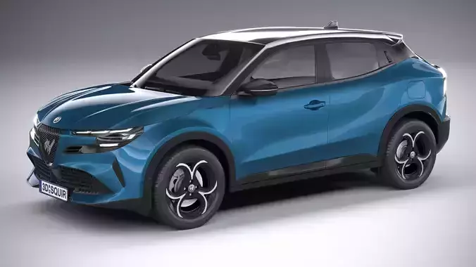 Alfa Romeo Junior - Milano Hybrid 2025 3D model