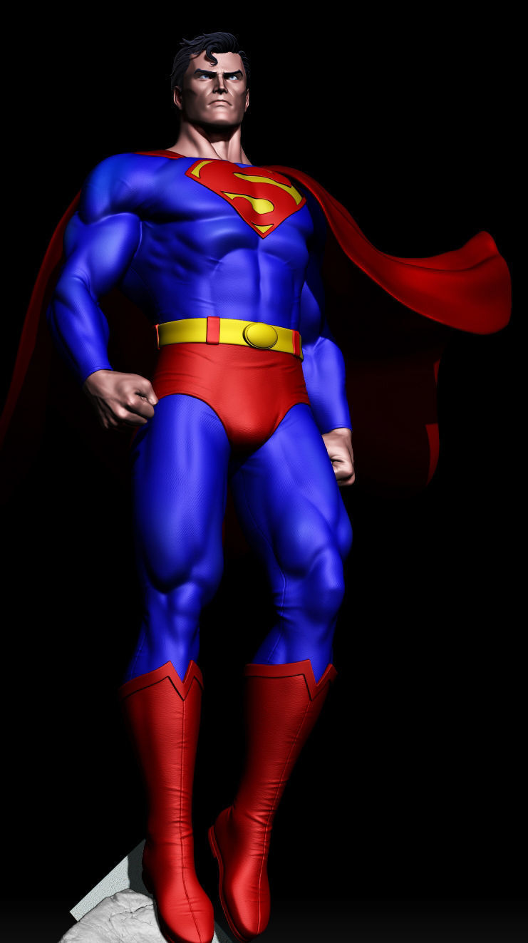 Superman Hush 3D print model_2