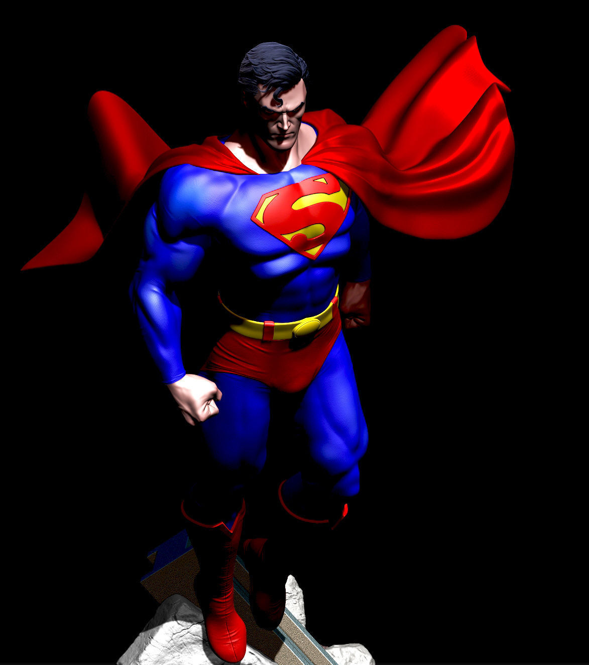 Superman Hush 3D print model_4