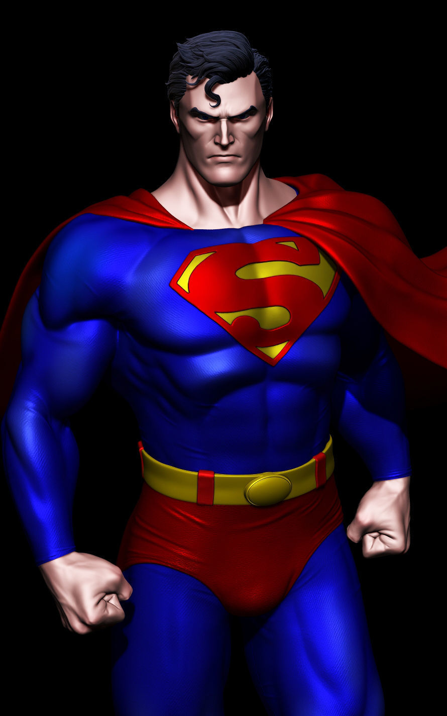 Superman Hush 3D print model_1