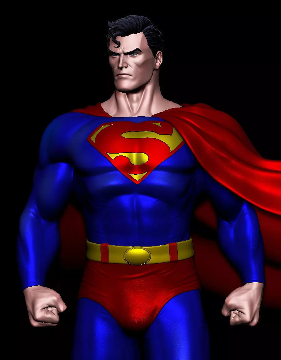 Superman Hush 3D print model_0