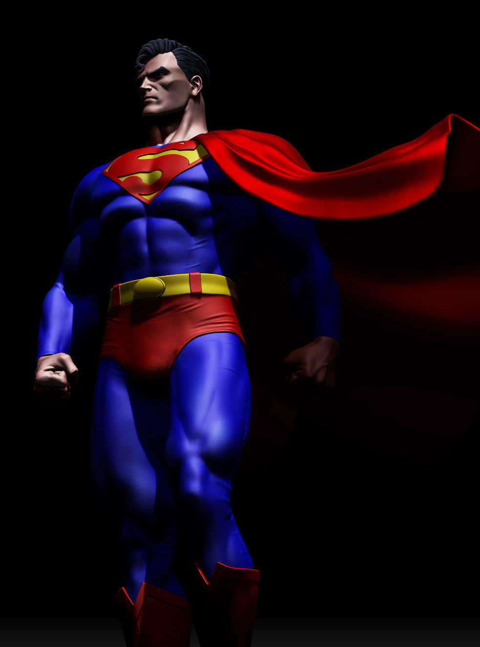Superman Hush 3D print model_3
