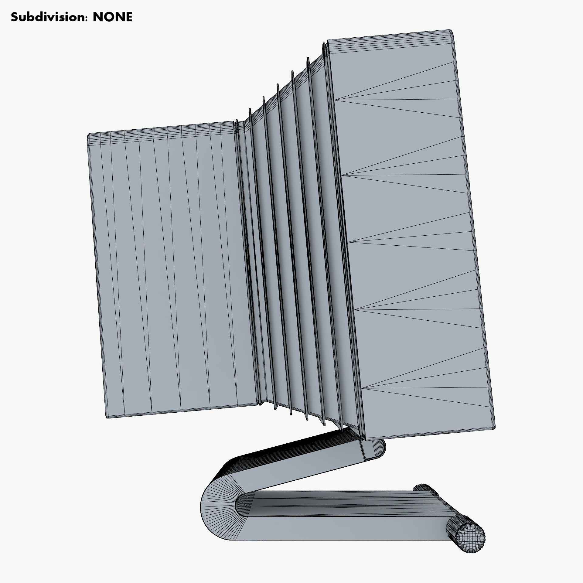 NeXT MegaPixel Display 90s M 1 3D model_18