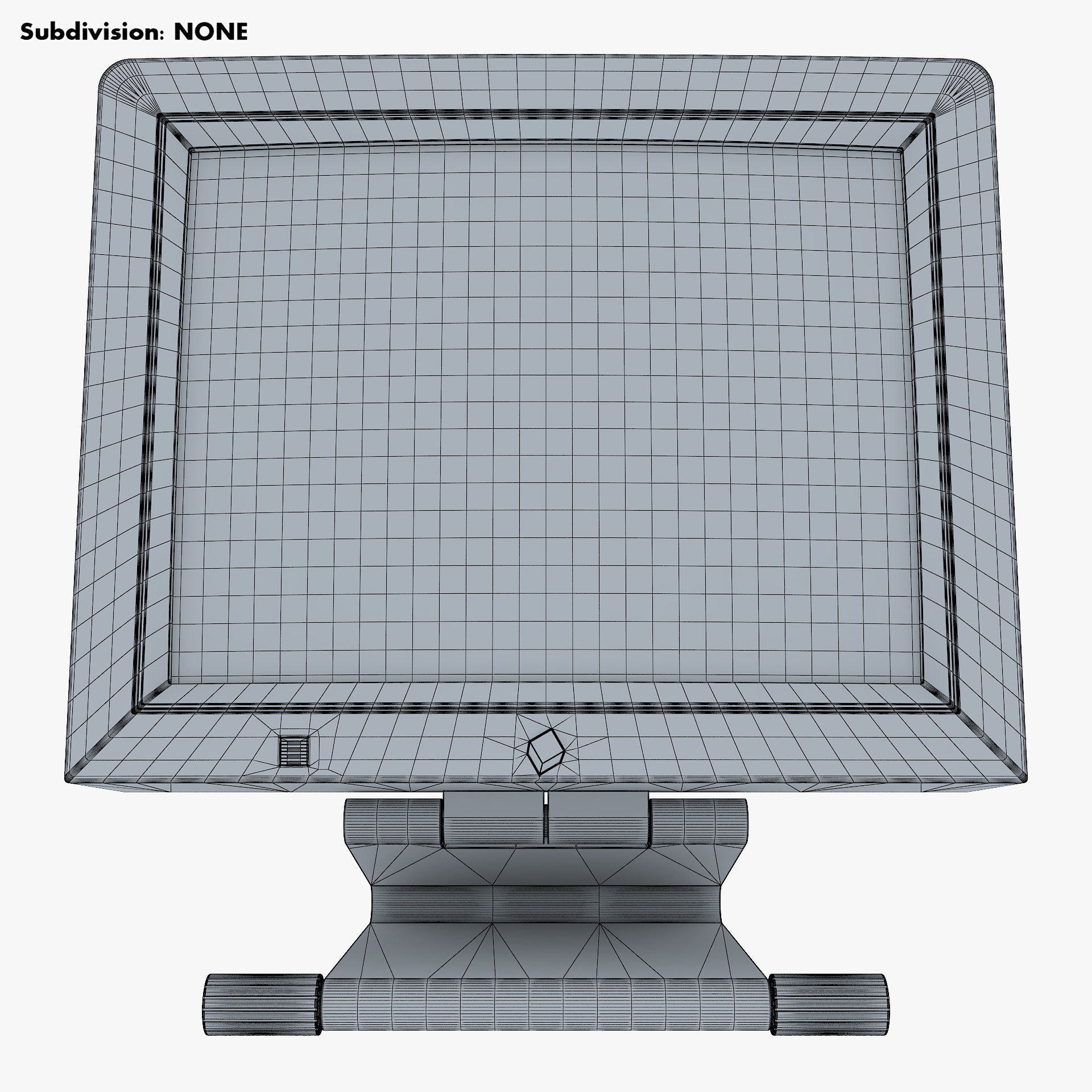 NeXT MegaPixel Display 90s M 1 3D model_17