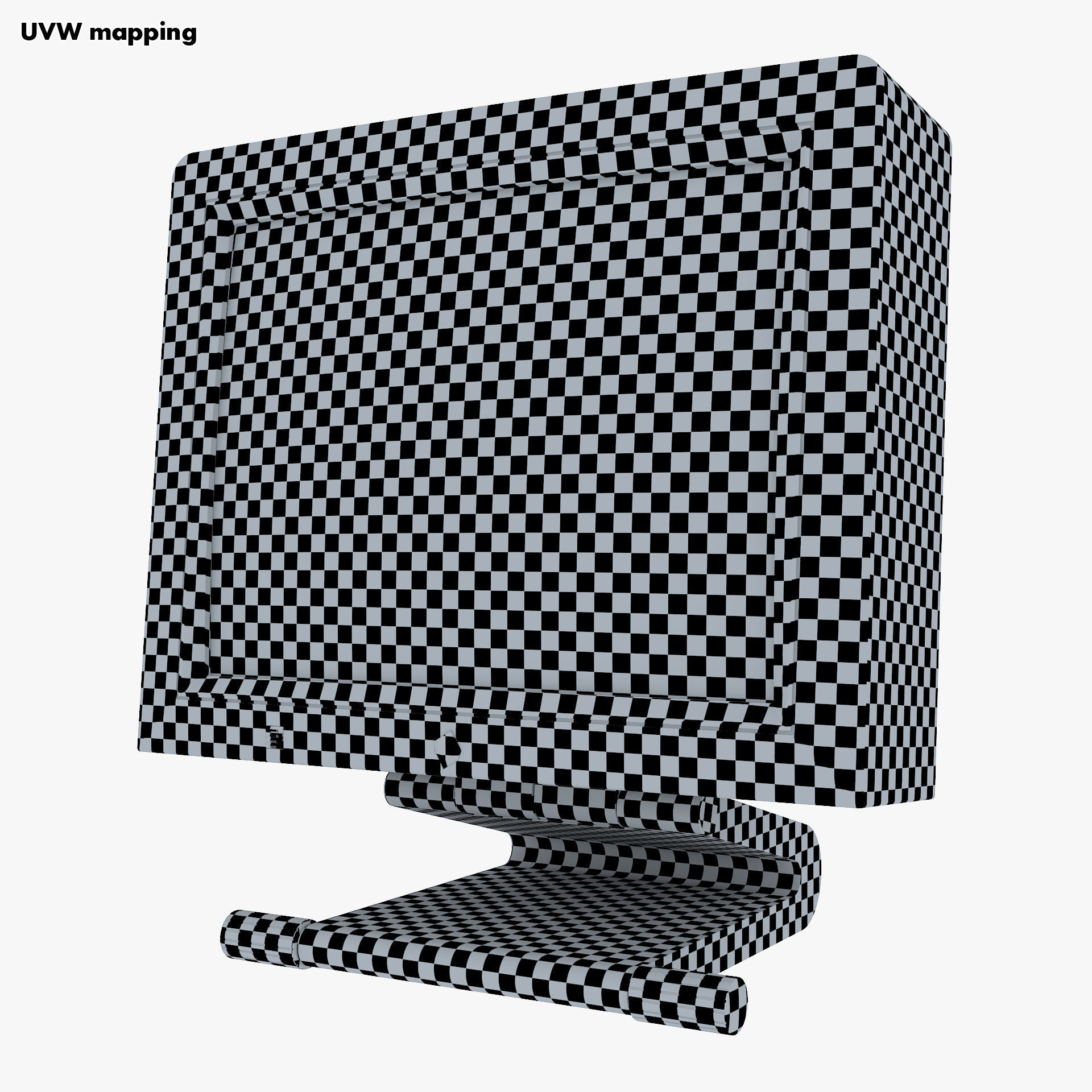 NeXT MegaPixel Display 90s M 1 3D model_24