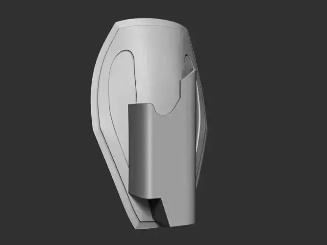 Mandalorian Westar Holster Thigh Armor 3d Digital File Dl