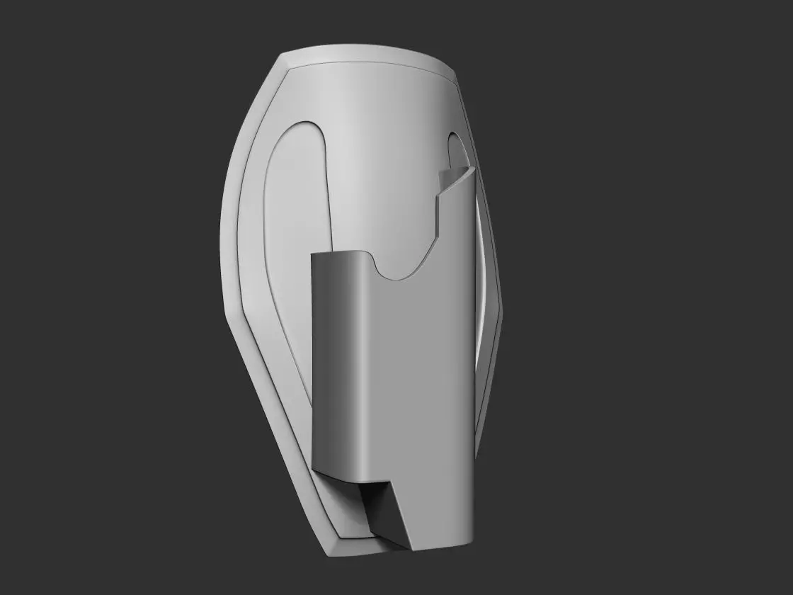 Mandalorian Westar Holster Thigh Armor 3d Digital File Dl 3D print model