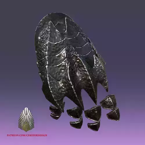 Sauron Hand Armour lord of the rings 3D DIGITAL DOWNLOAD