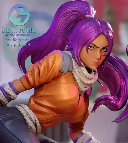 Yoruichi Shihoin - Bleach 3D print model