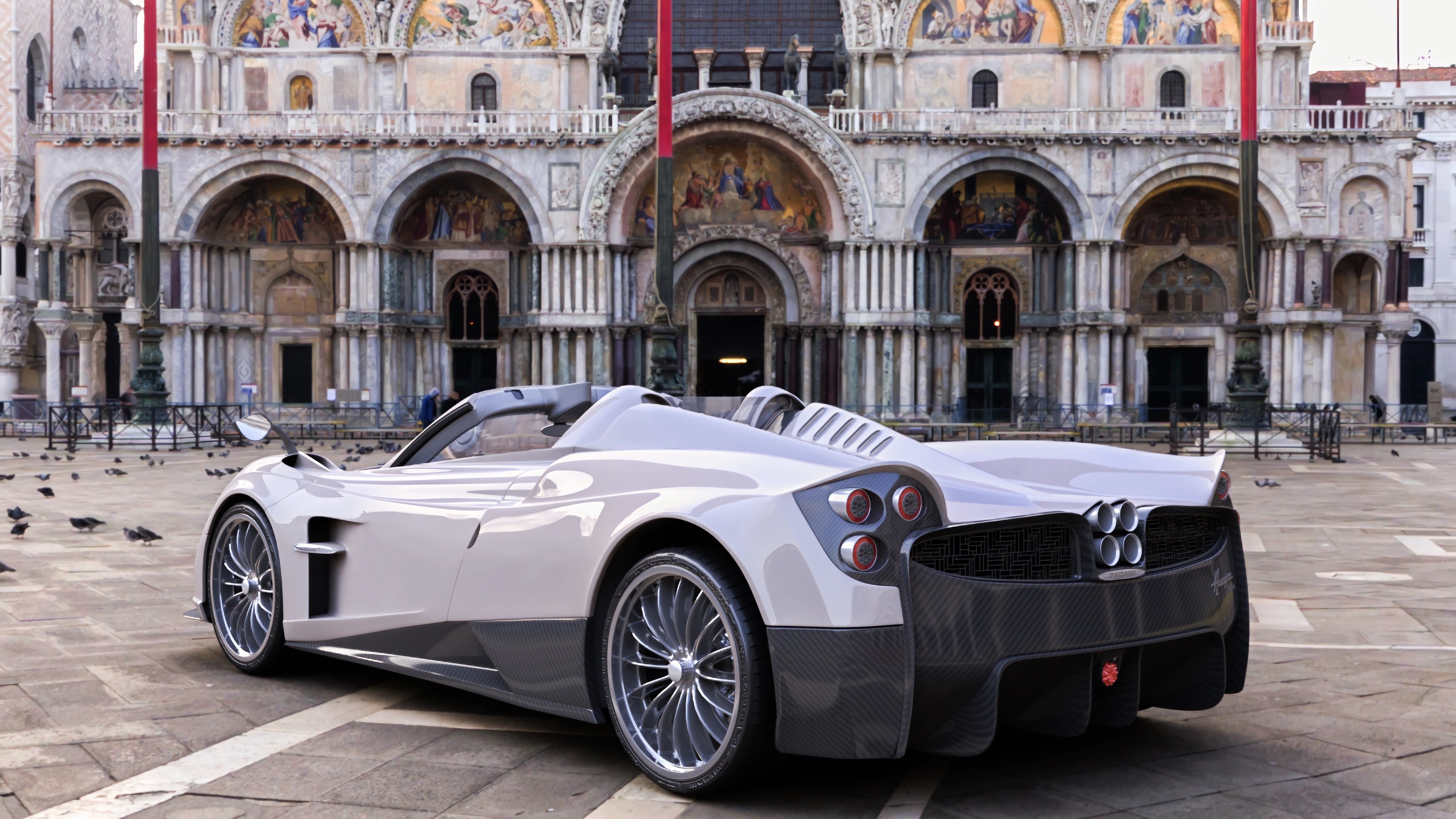 Pagani Huayra Low-poly 3D model 3D model_1