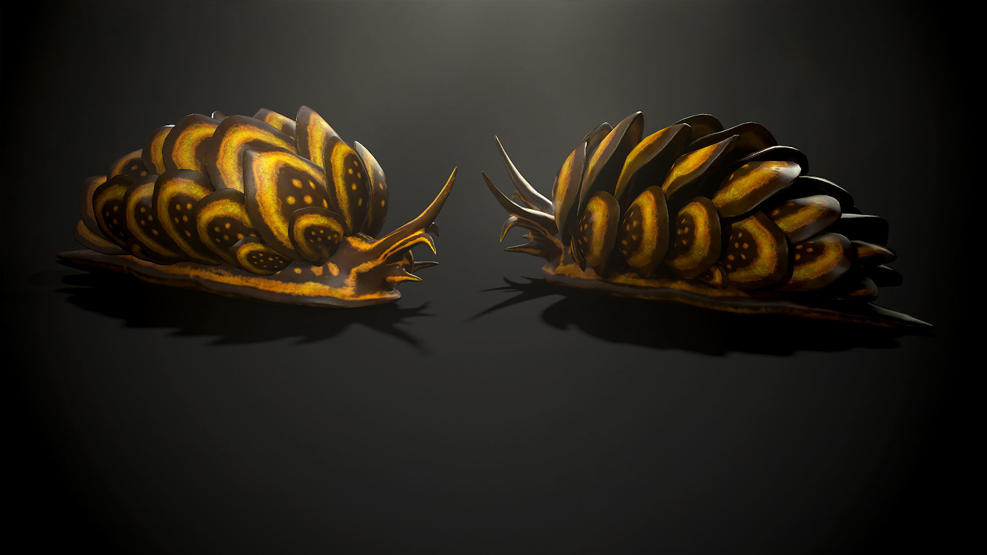 Cyerce Nigricans - Game Ready Low-poly 3D model Low-poly 3D model_3